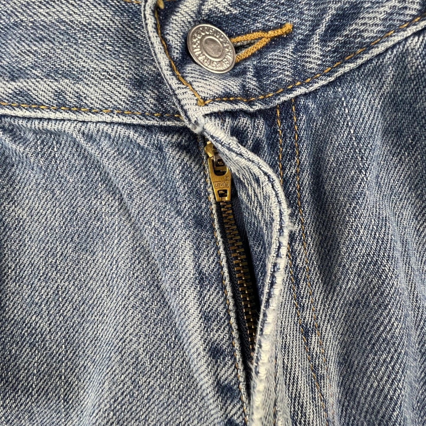 Levi's 560 Comfort Fit Jeans Mens 34x34 Light Wash Relaxed Tapered Denim Vintage
