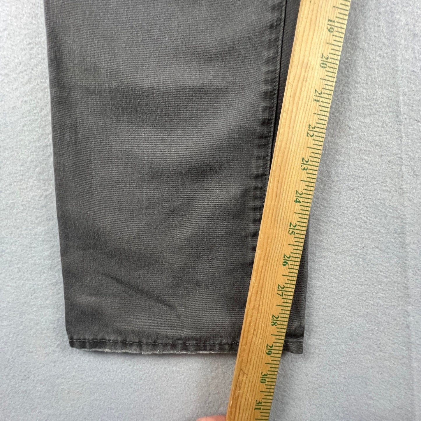 Mossimo Supply Co Pants Mens 36x32 Gray Straight Leg Cotton Casual Workwear