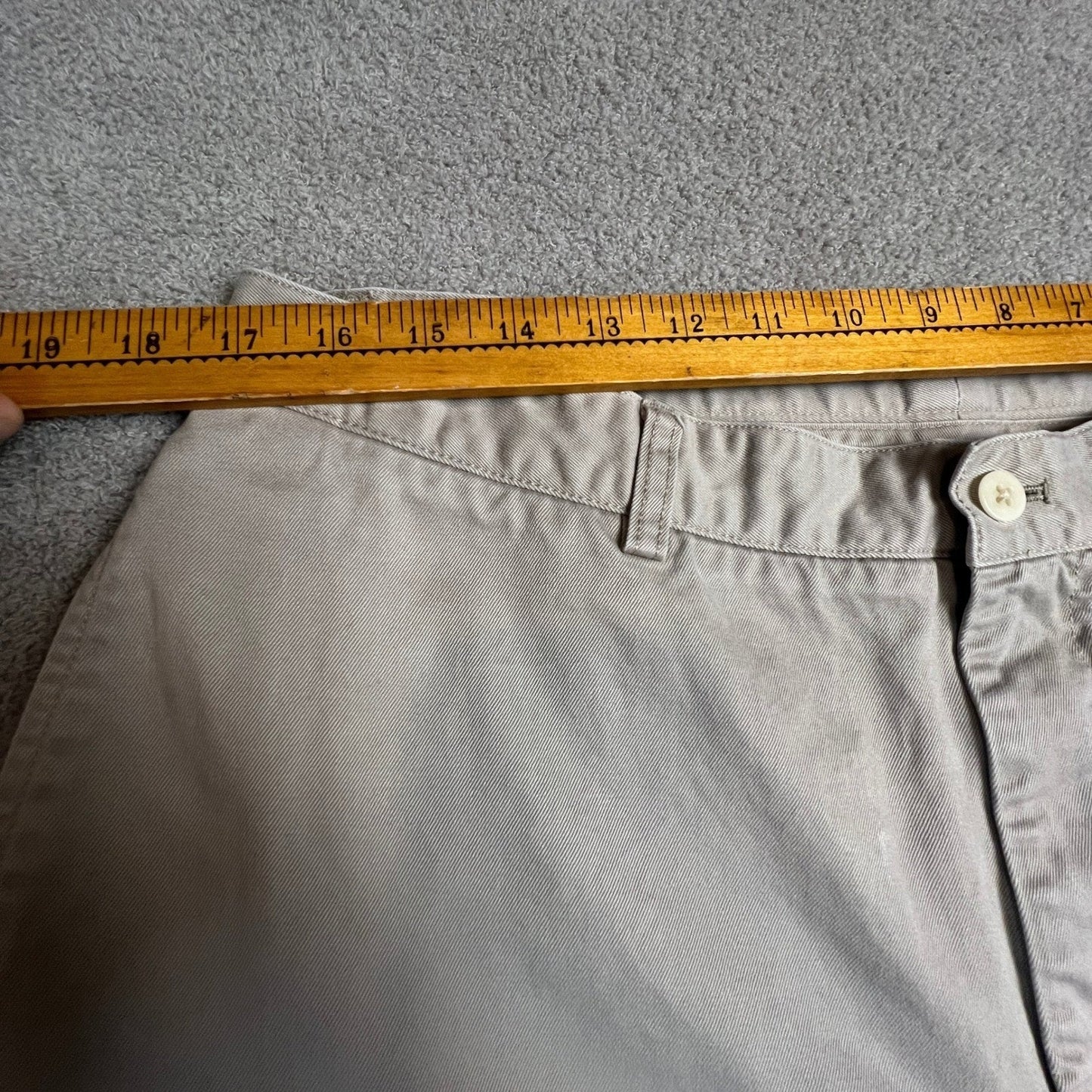 Vineyard Vines Mens Khaki Pants 36x34 100% Cotton Chino Straight Leg Tan