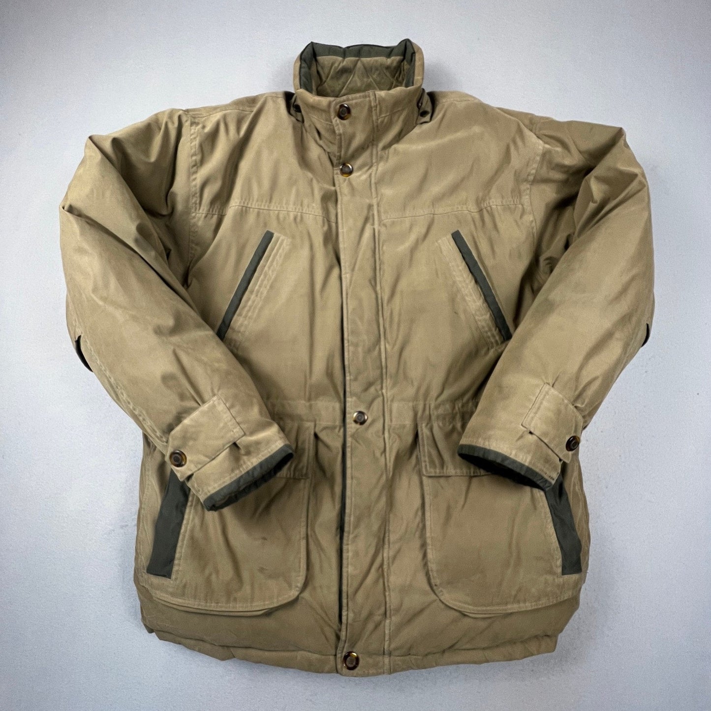 VTG Members Only Parka Jacket Mens XL Puffer Quilted Winter Utility Gorpcore
