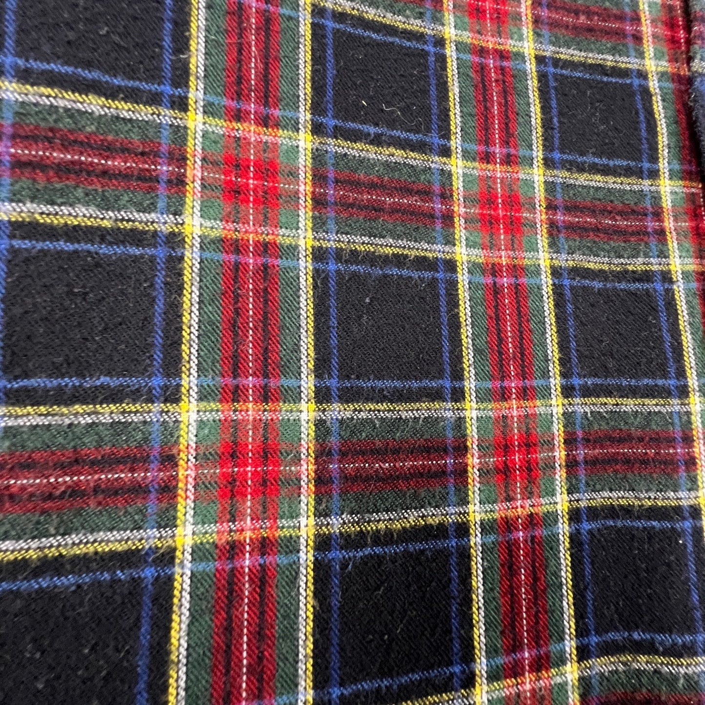 VTG L.L. Bean Flannel Shirt Mens Medium Regular Plaid Cotton Outdoor Casual