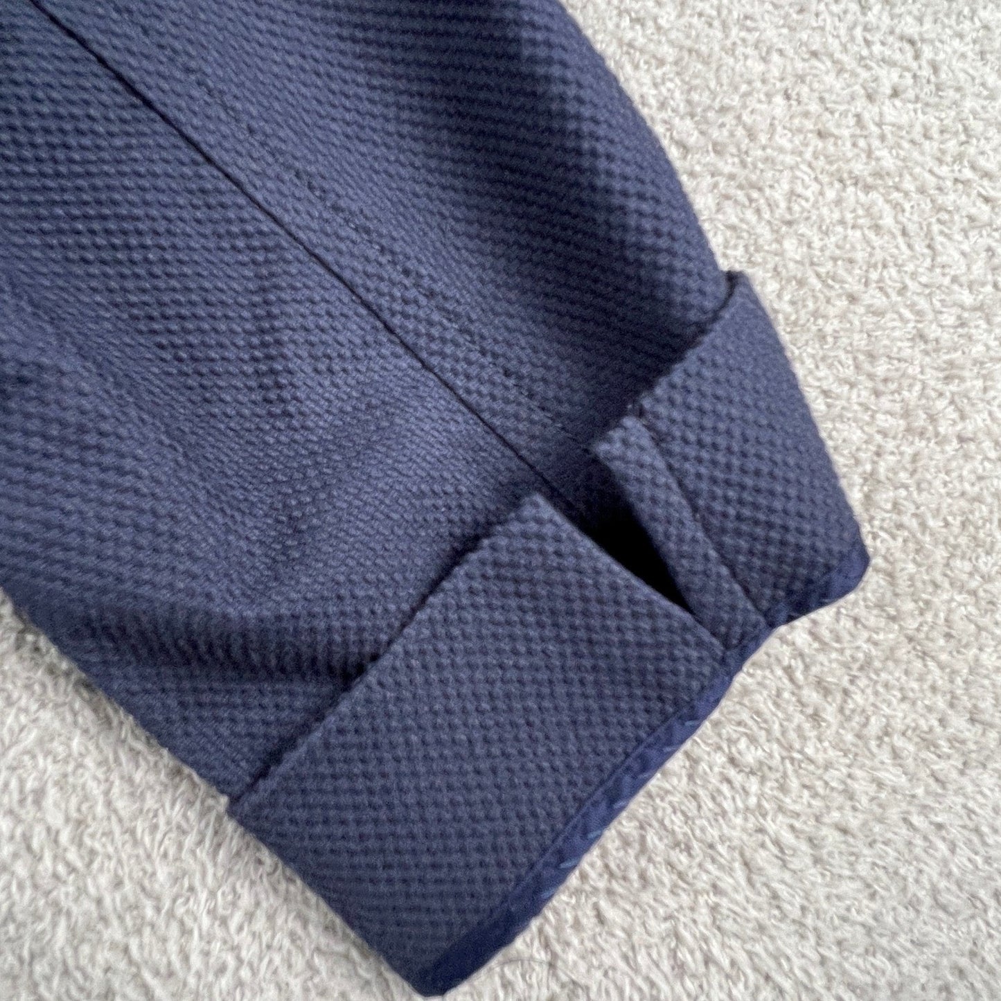 Brooks Brothers Cotton Jacket 12 Honeycomb Piqué Career Classic Chic Preppy