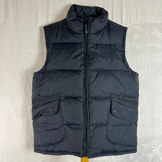 Timberland Vest Women's Large Black Quilted Puffer Streetwear Gorpcore Utility