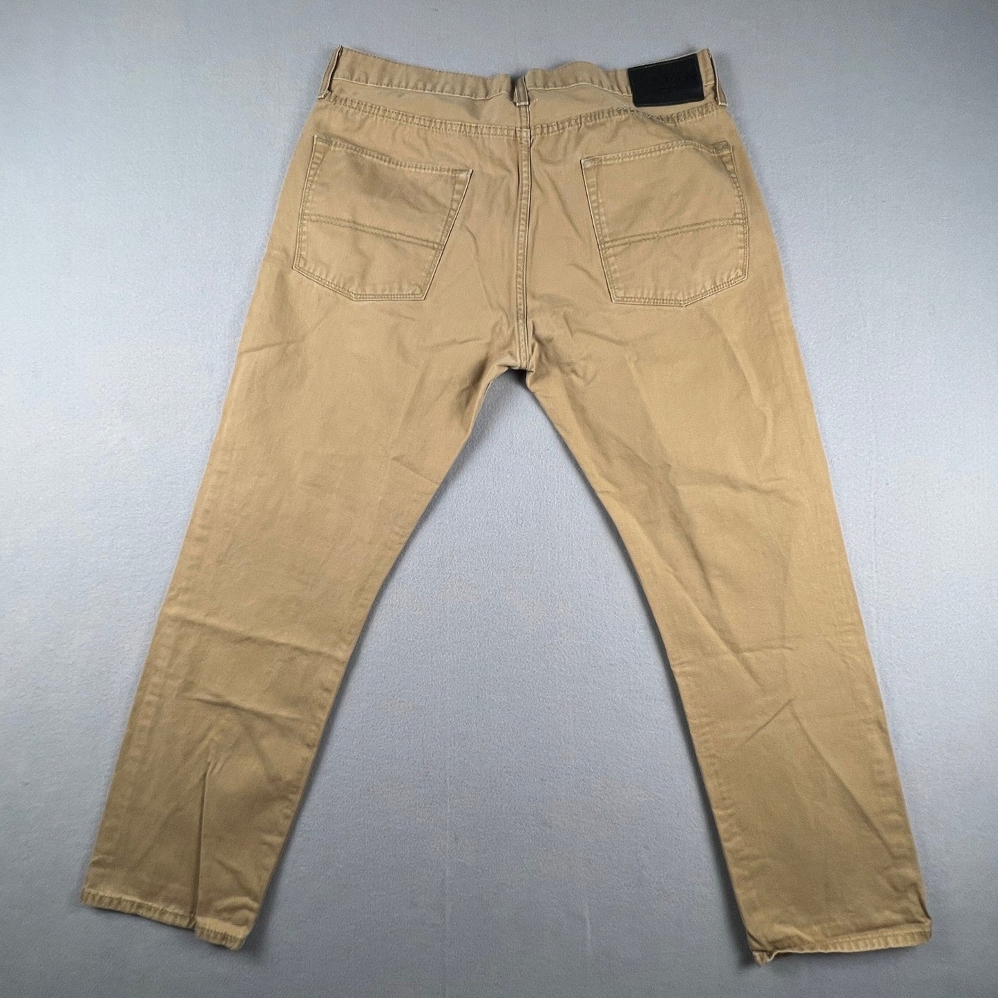 Denizen Levi's 288 Taper Fit Pants Mens 34x29 Tan Khaki Chino Casual Workwear