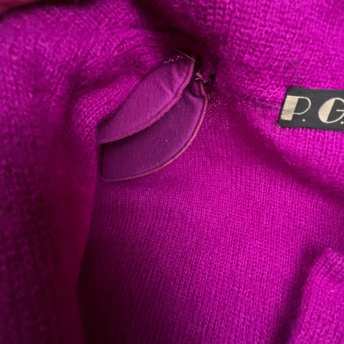 VTG P.G.E. Mohair Wool Cardigan Sweater Womens Medium Fuzzy Coat Classy 90s