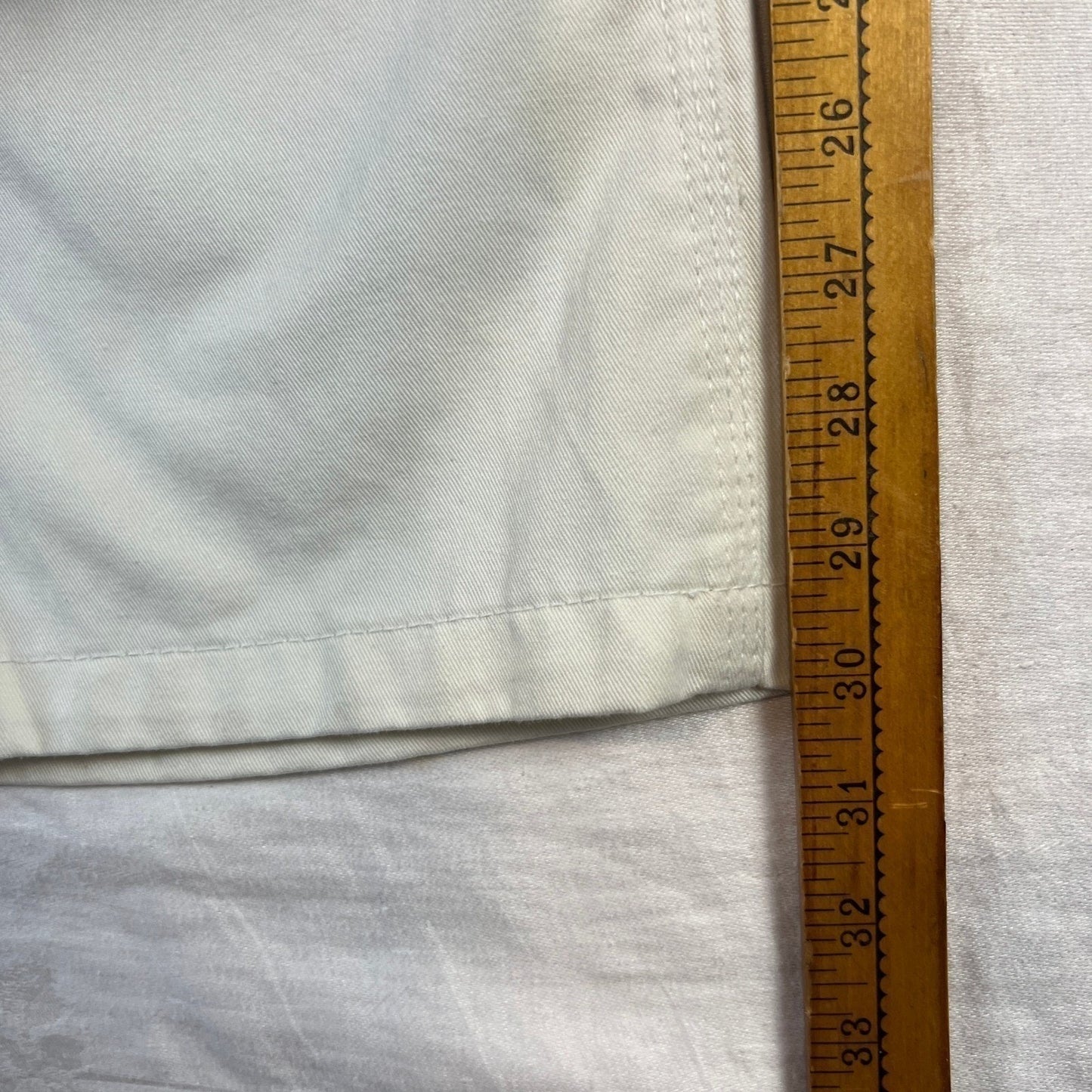 Carpenter Jeans Men's 36x30 White Craftsman Pants Utility Workwear Artist rRver