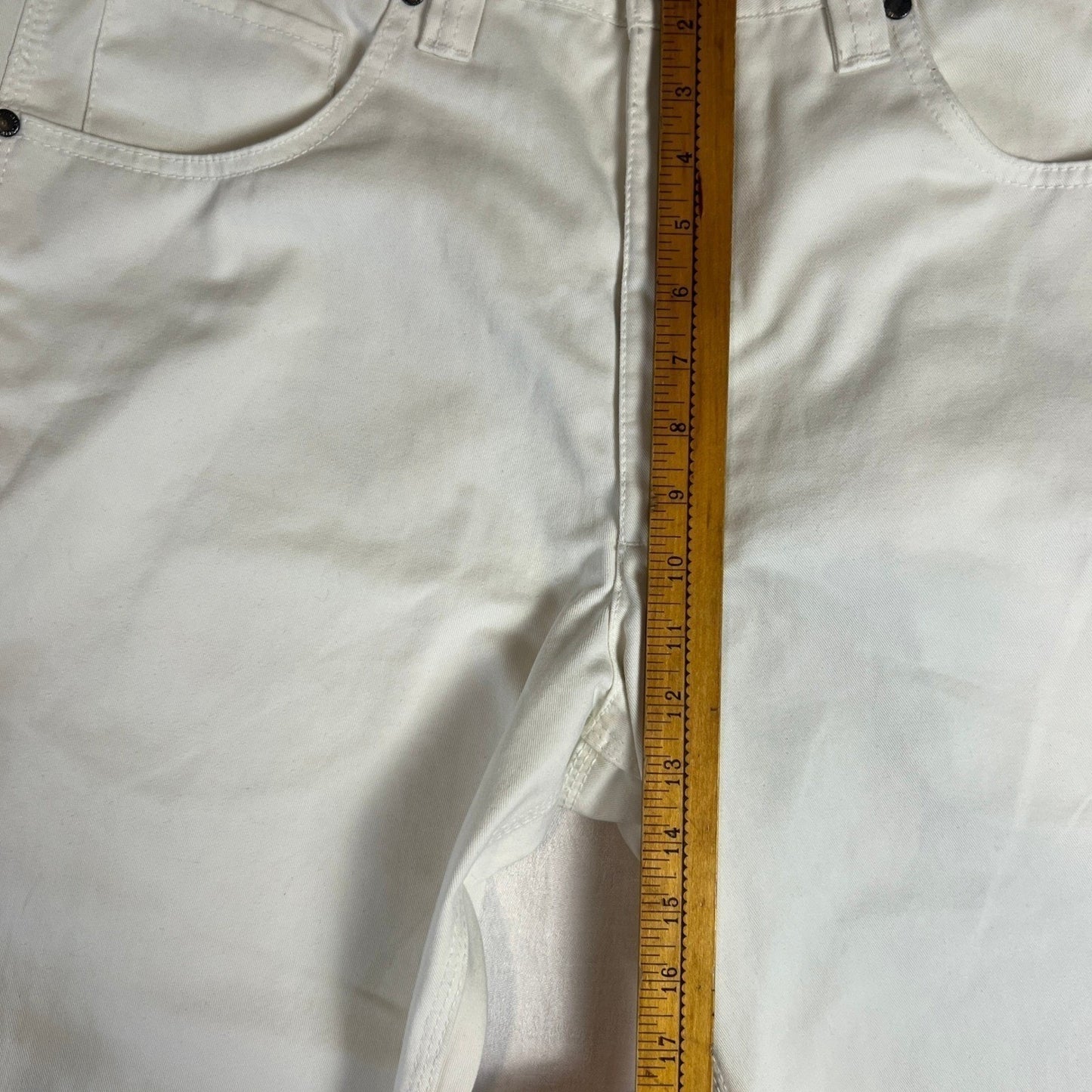 Carpenter Jeans Men's 36x30 White Craftsman Pants Utility Workwear Artist rRver