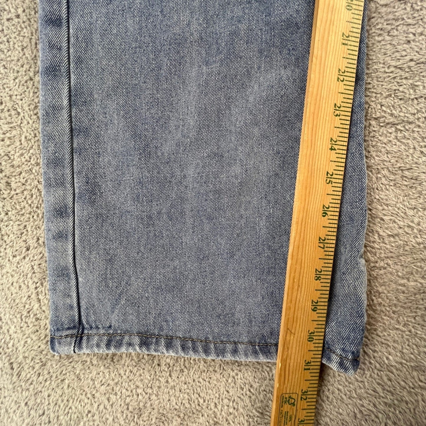 Y2K Wide Jeans Womens 4 Straight Leg Denim Casual Streetwear Grunge Walter Baker