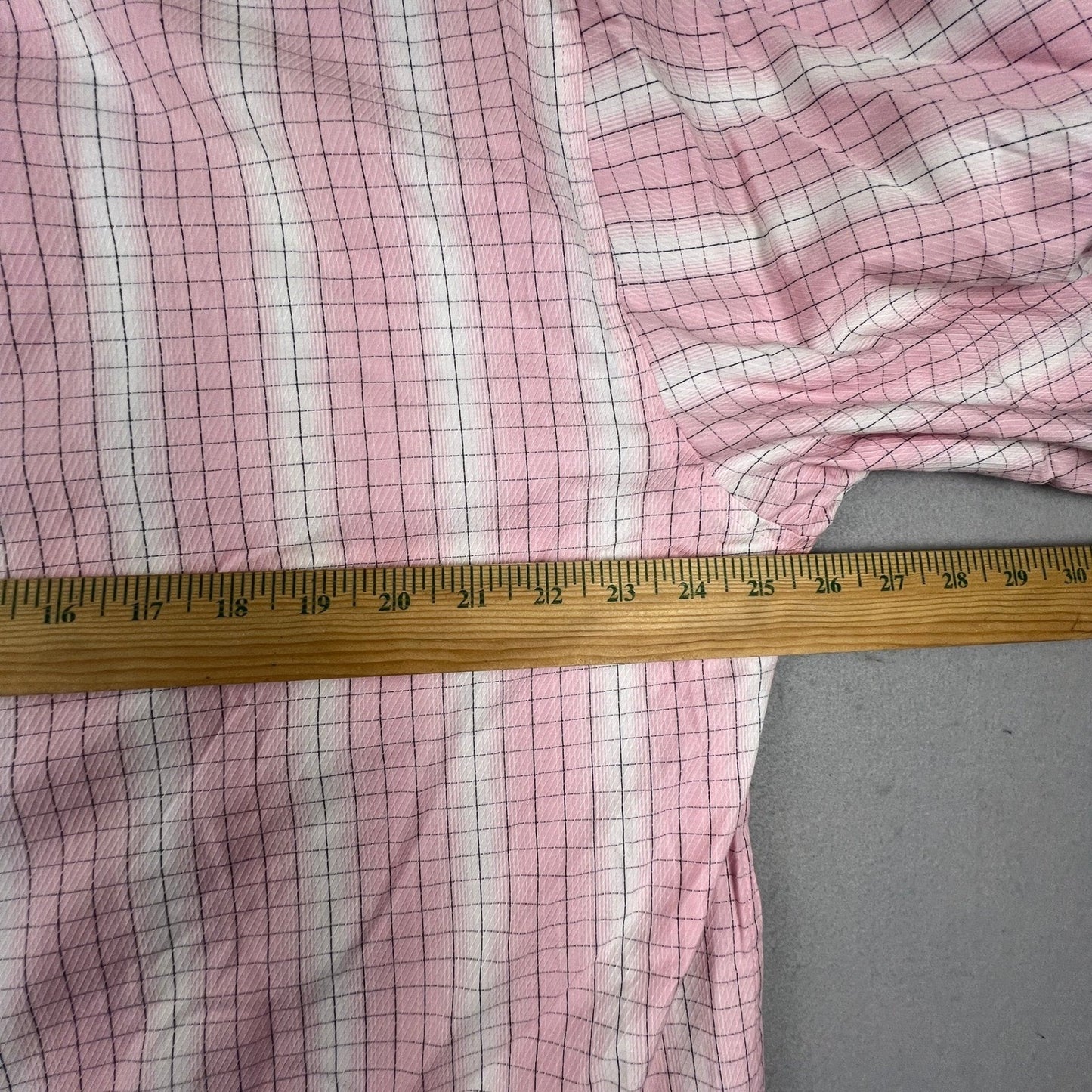 Enyce Button Down Shirt Mens XL Pink Plaid Woven French Cuff Contrast Y2K Urban