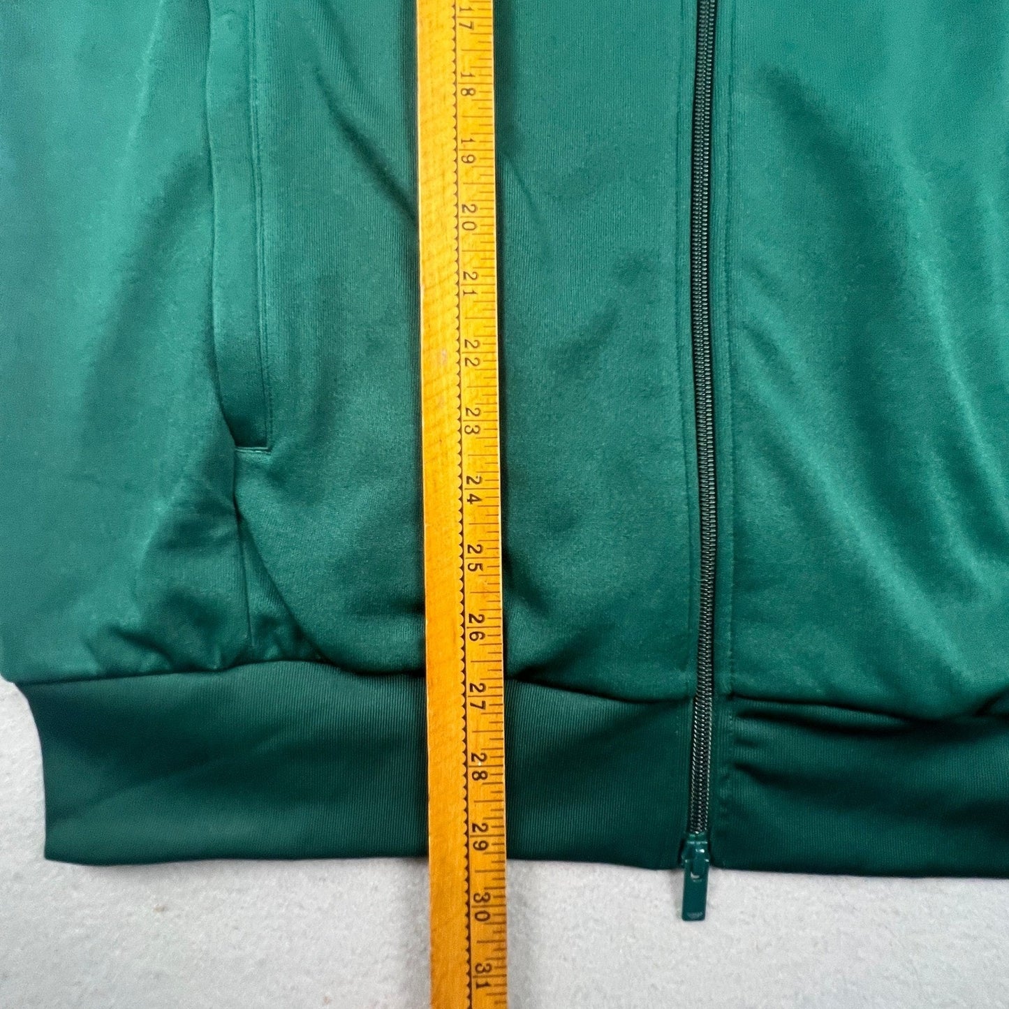 Adidas SST Track Top Mens XL Green 3-Stripe Full Zip Jacket IR9863 Originals