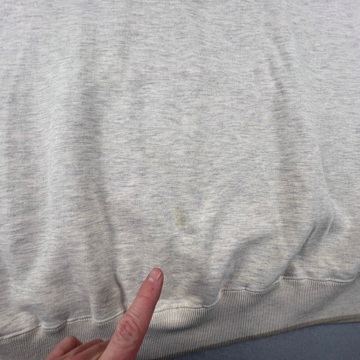 VTG C&B Sport Sweatshirt Mens XXL Gray Bass Fishing Embroidered Cabin Woods Camp