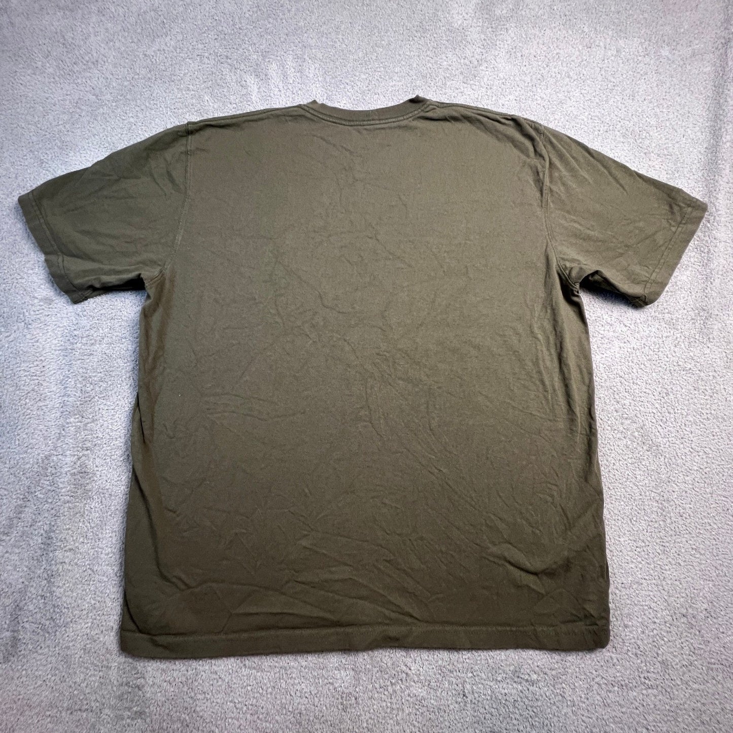 Carhartt K87 Mens XL Green Original Fit Short Sleeve Pocket T Shirt Daily Wear
