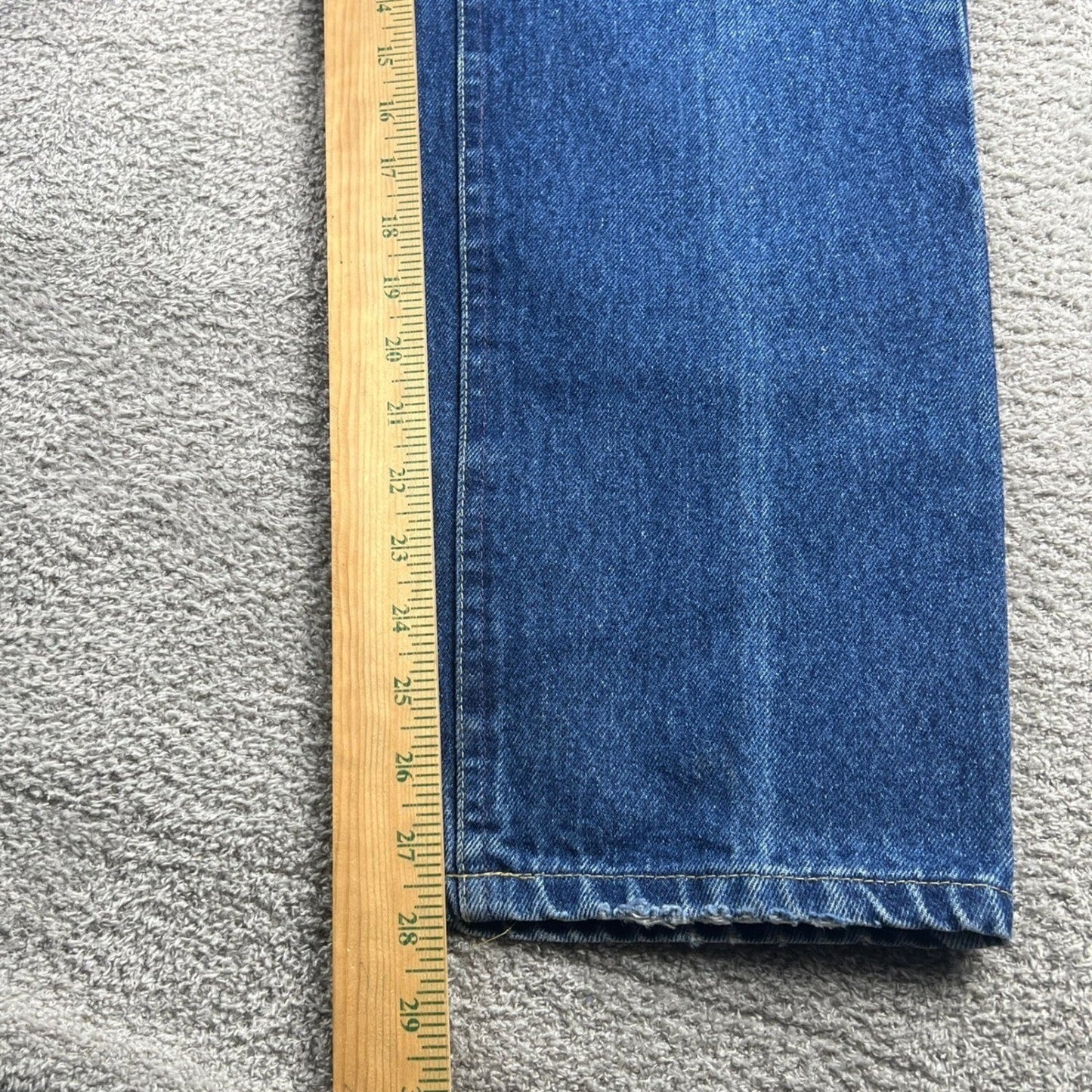 Vintage Lee Riders Jeans Womens 28 Blue High Waisted Straight Leg Denim