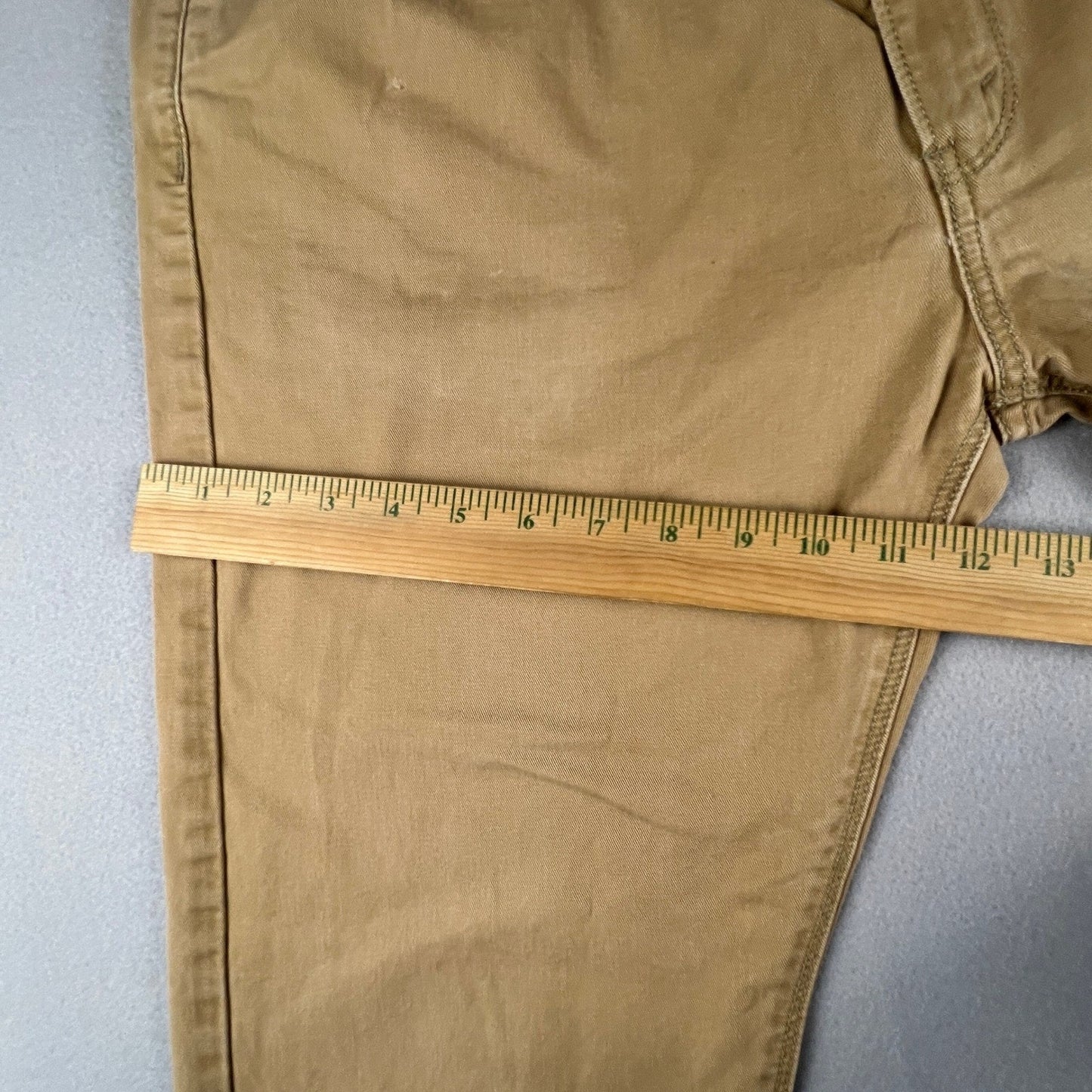 Denizen Levi's 288 Taper Fit Pants Mens 34x29 Tan Khaki Chino Casual Workwear