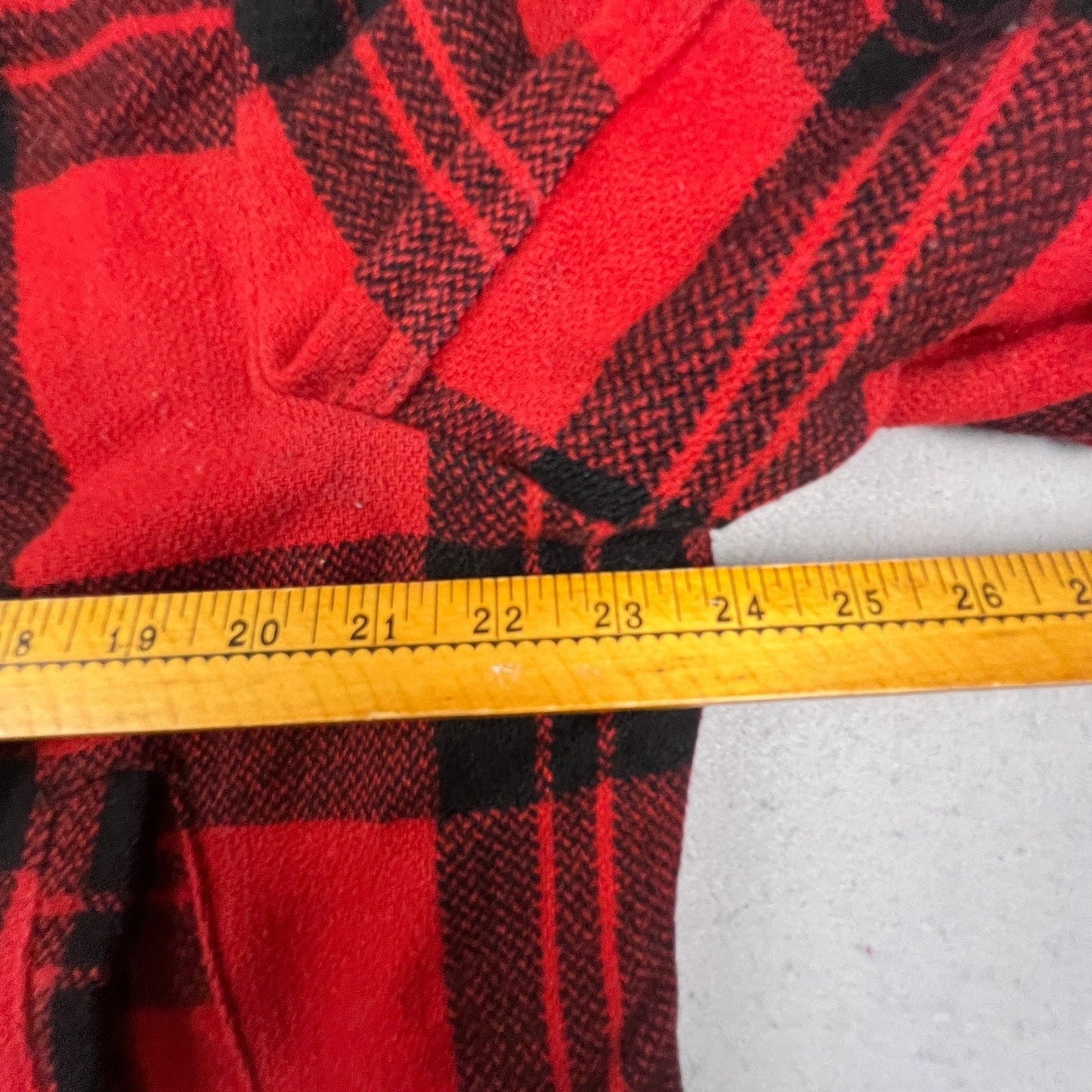 Vintage Carters Hunting Jacket Mens 44 Red Plaid Wool Buffalo Check Cruiser Coat