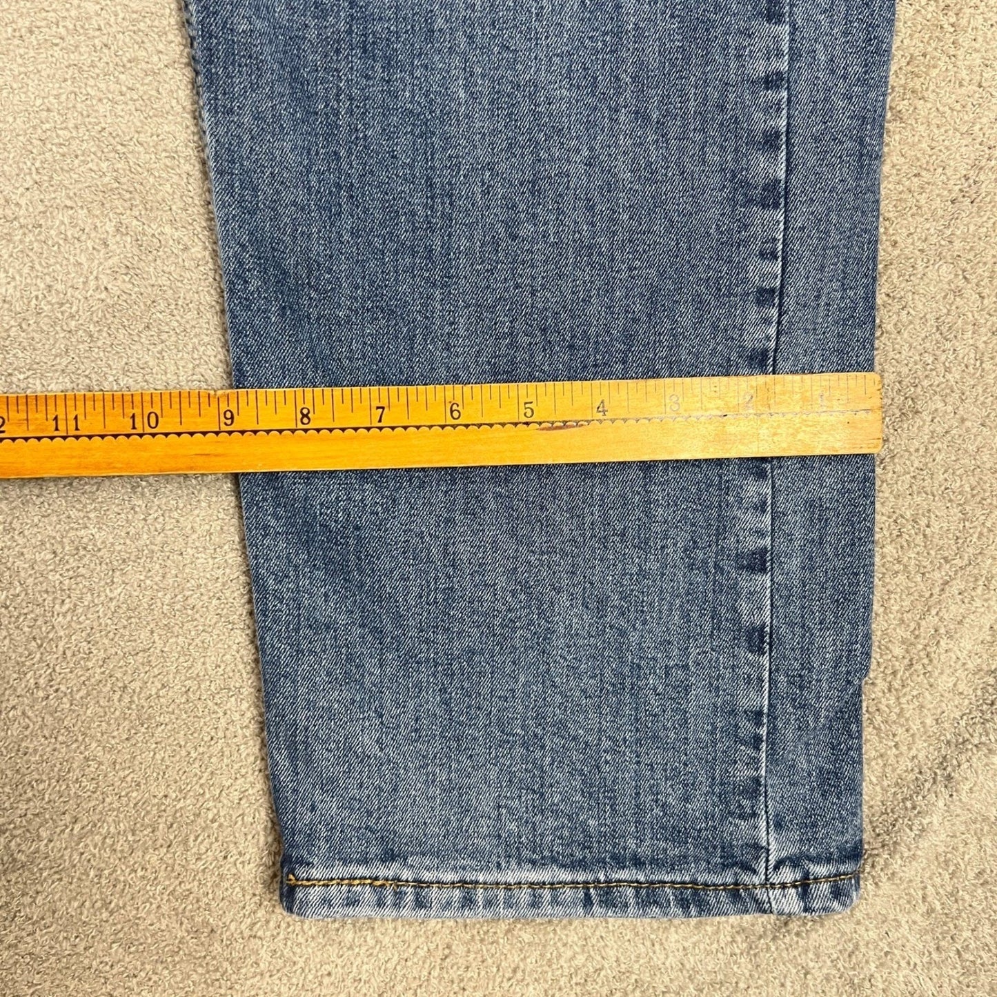 Levi's 505 Jeans Men's 40x32 Blue Denim Stretch Straight Leg
