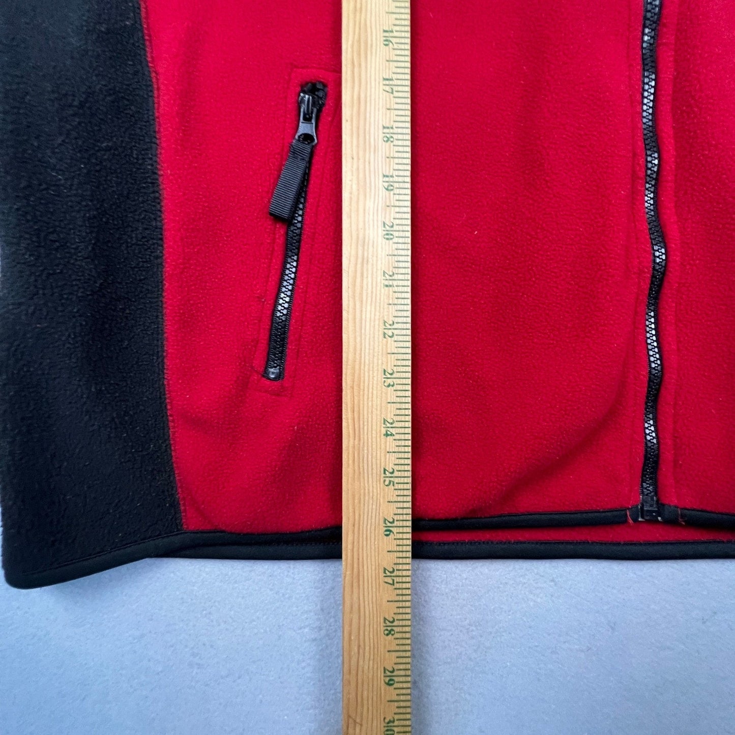 Sturgis Motorcycle Rally Fleece Vest Mens XL Red Biker Full Zip Gilet Noblewear