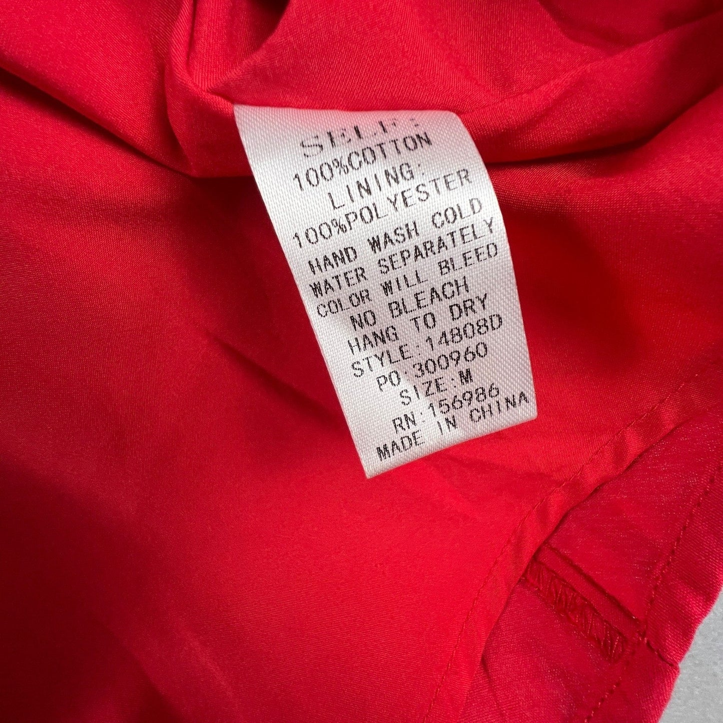 Party Flare Dress Medium Red Open Back Bow Summer Bridal Bridesmaid Cocktail