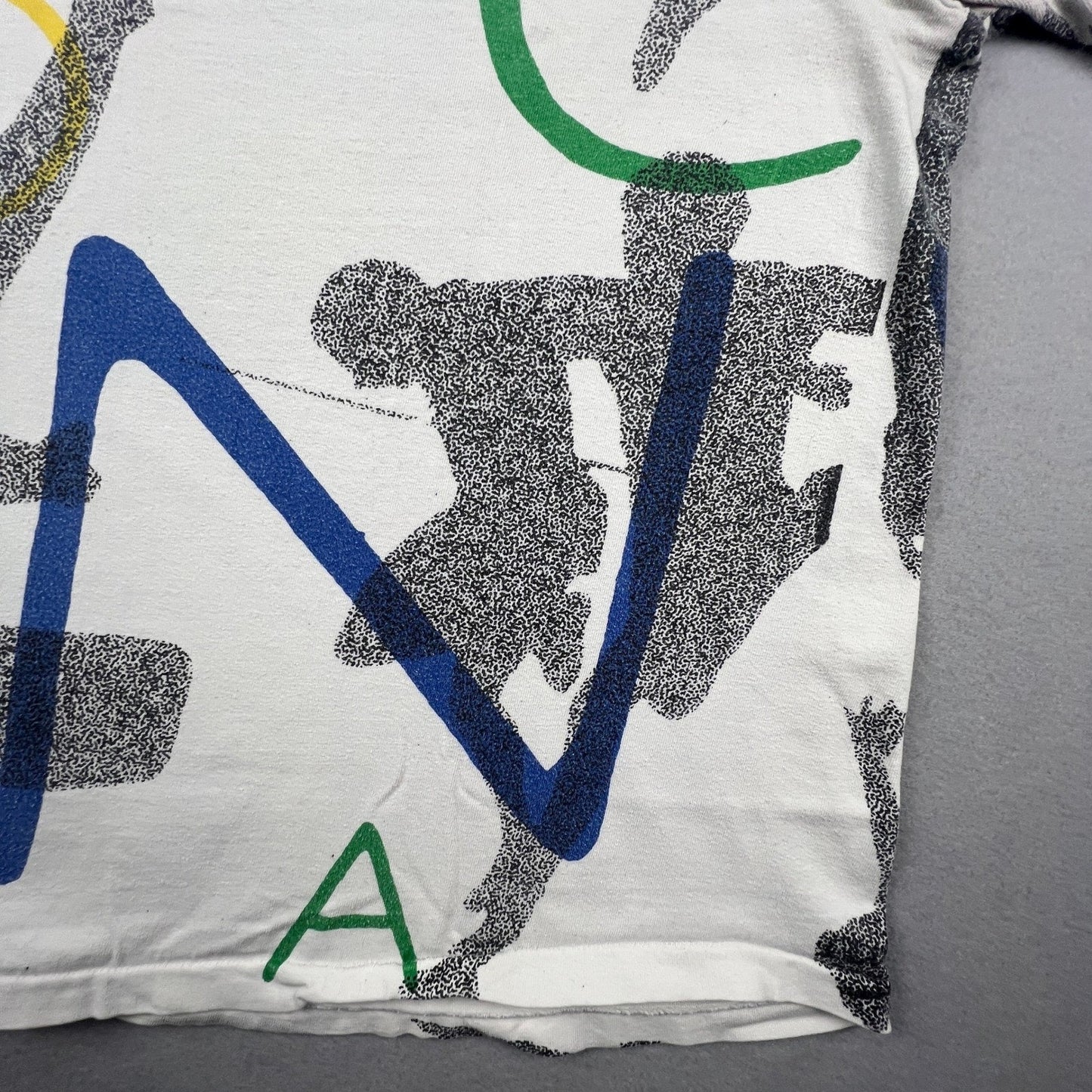 VTG Adidas T Shirt Mens XL 1992 Olympics Albertville Barcelona Mars Candy 90s