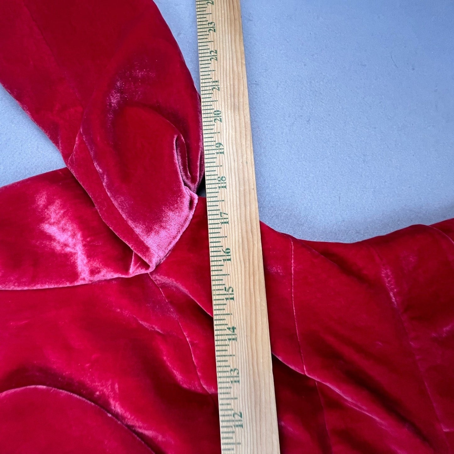NWT VTG Kay Unger Velvet Blazer Women 8 Red Ornate Holiday Formal Jacket