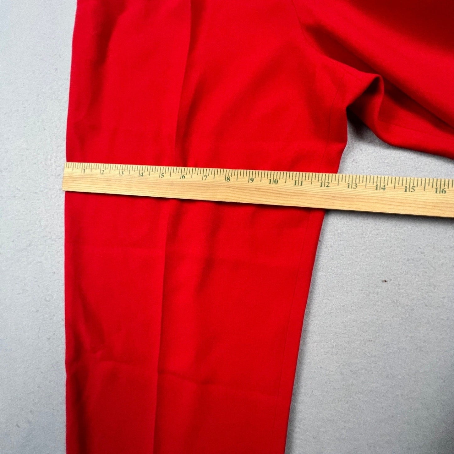NWT VTG 90s Kenar Jumpsuit Set Women 4 Red 2 Piece Vest Pants Rhinestone
