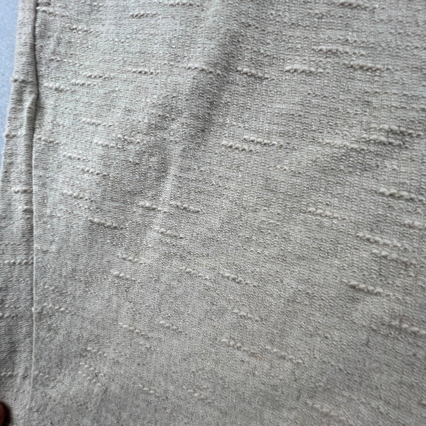 Linen Pants Womens Large Beige Cotton Ramie Drawstring Lounge Casual Summer