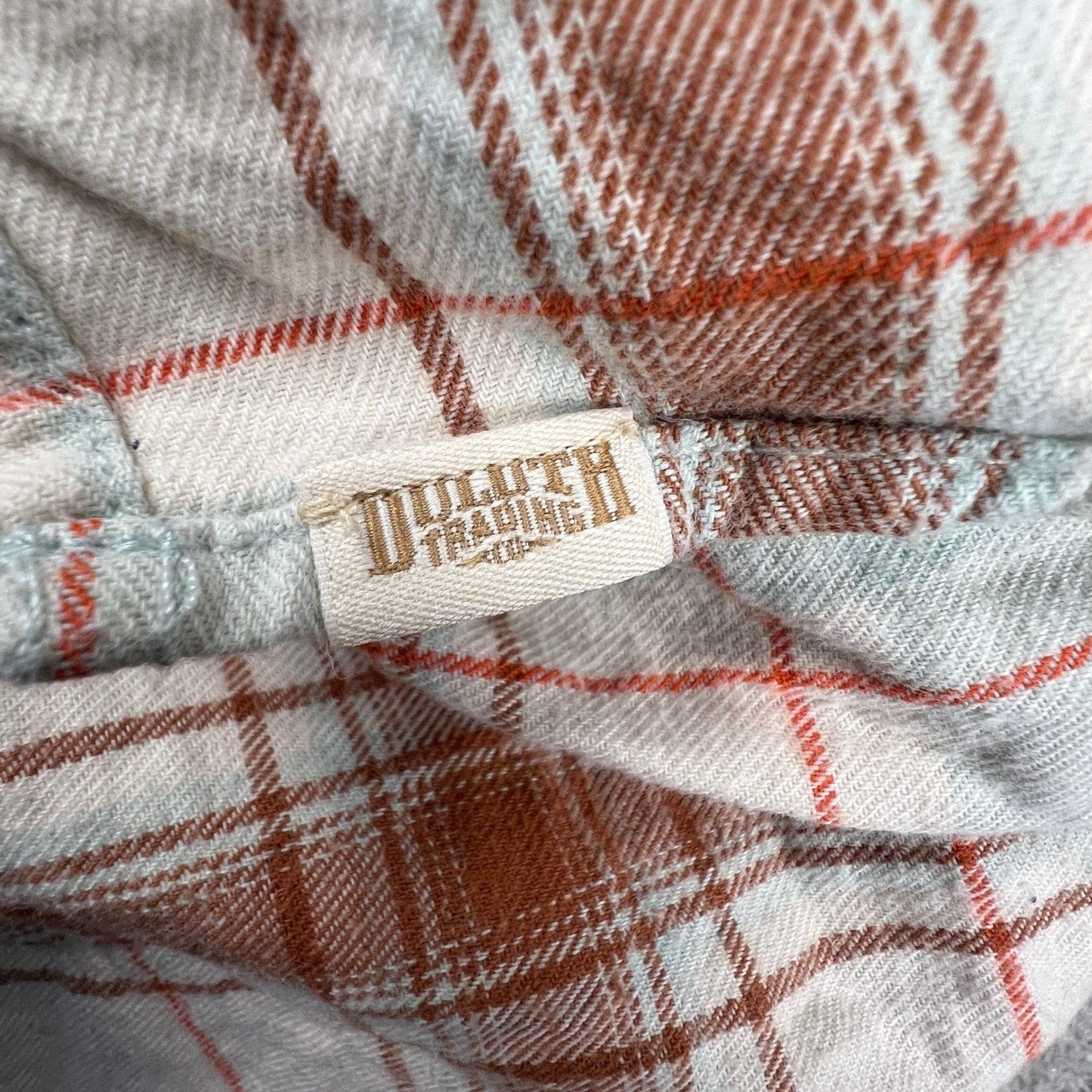 Duluth Trading Co Flannel Shirt Womens XL Lumberjack Grunge Free Swingin Outdoor