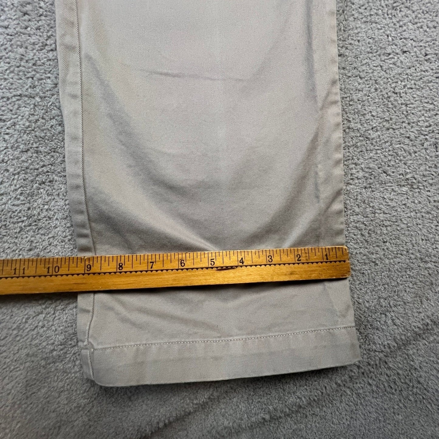 Vineyard Vines Mens Khaki Pants 36x34 100% Cotton Chino Straight Leg Tan