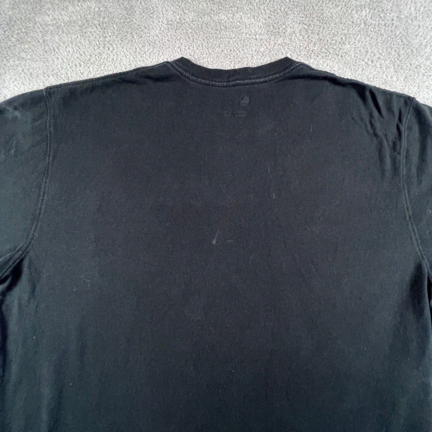 Carhartt Pocket T-Shirt Mens Large Tall Black Original Fit Workwear Tee K87
