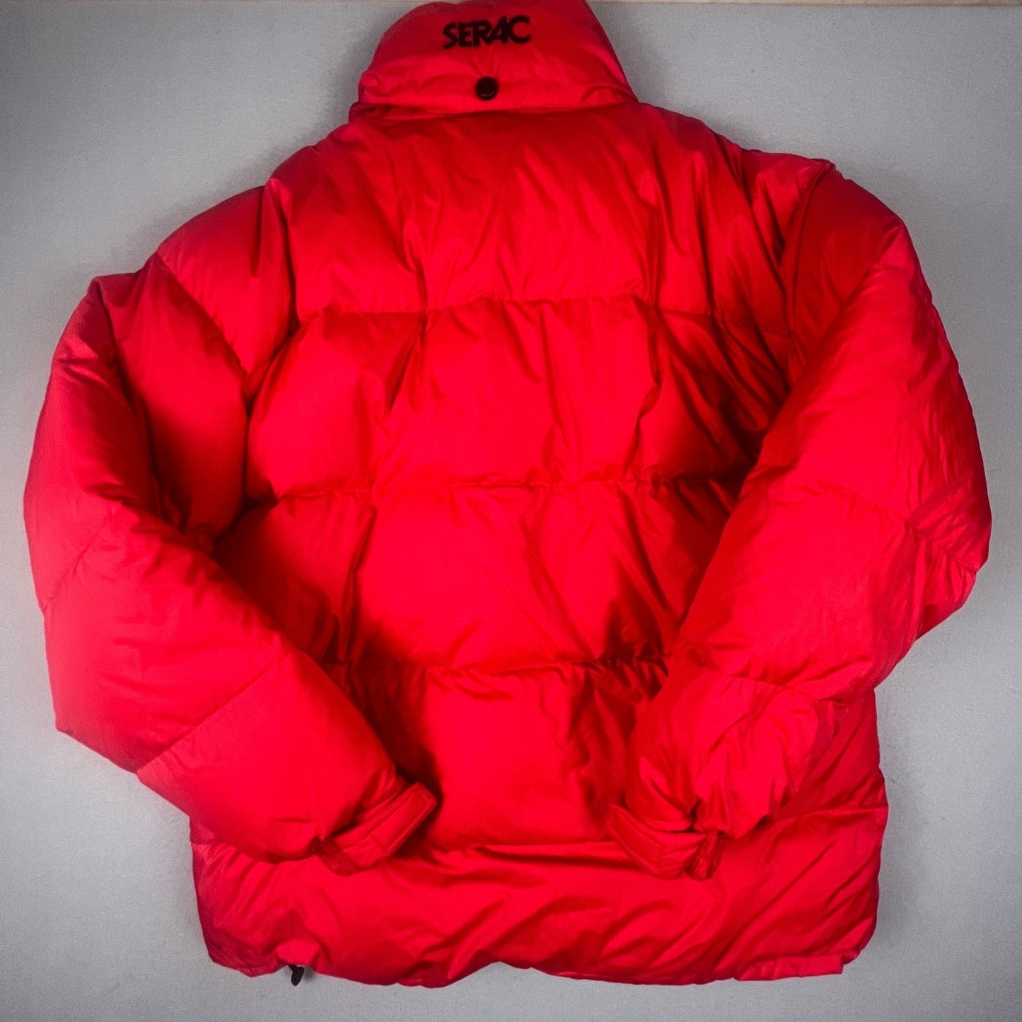Serac Puffer Jacket Mens XL Red Down Insulated Heavy Winter Coat Gorpcore VTG