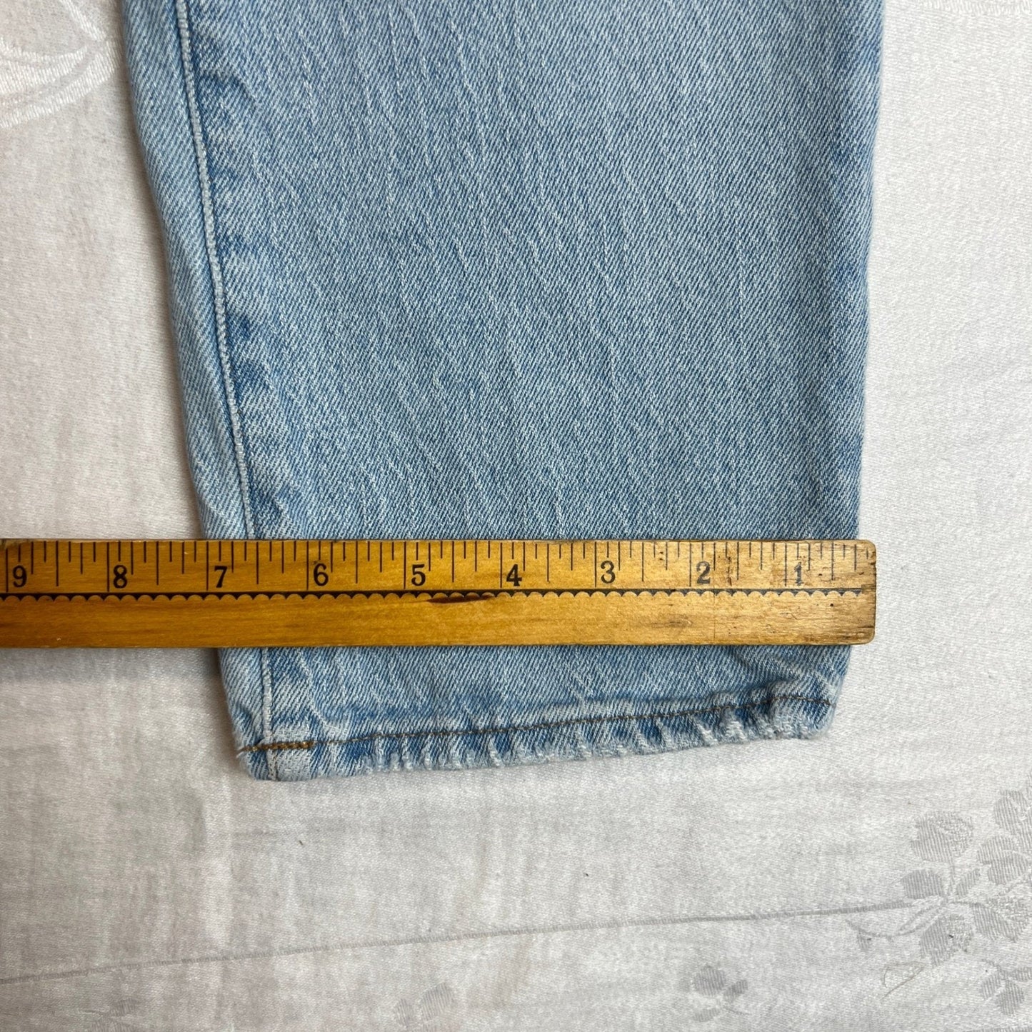 Madewell Jeans Womens 27 The Perfect Vintage Jean Light Wash Distressed Denim