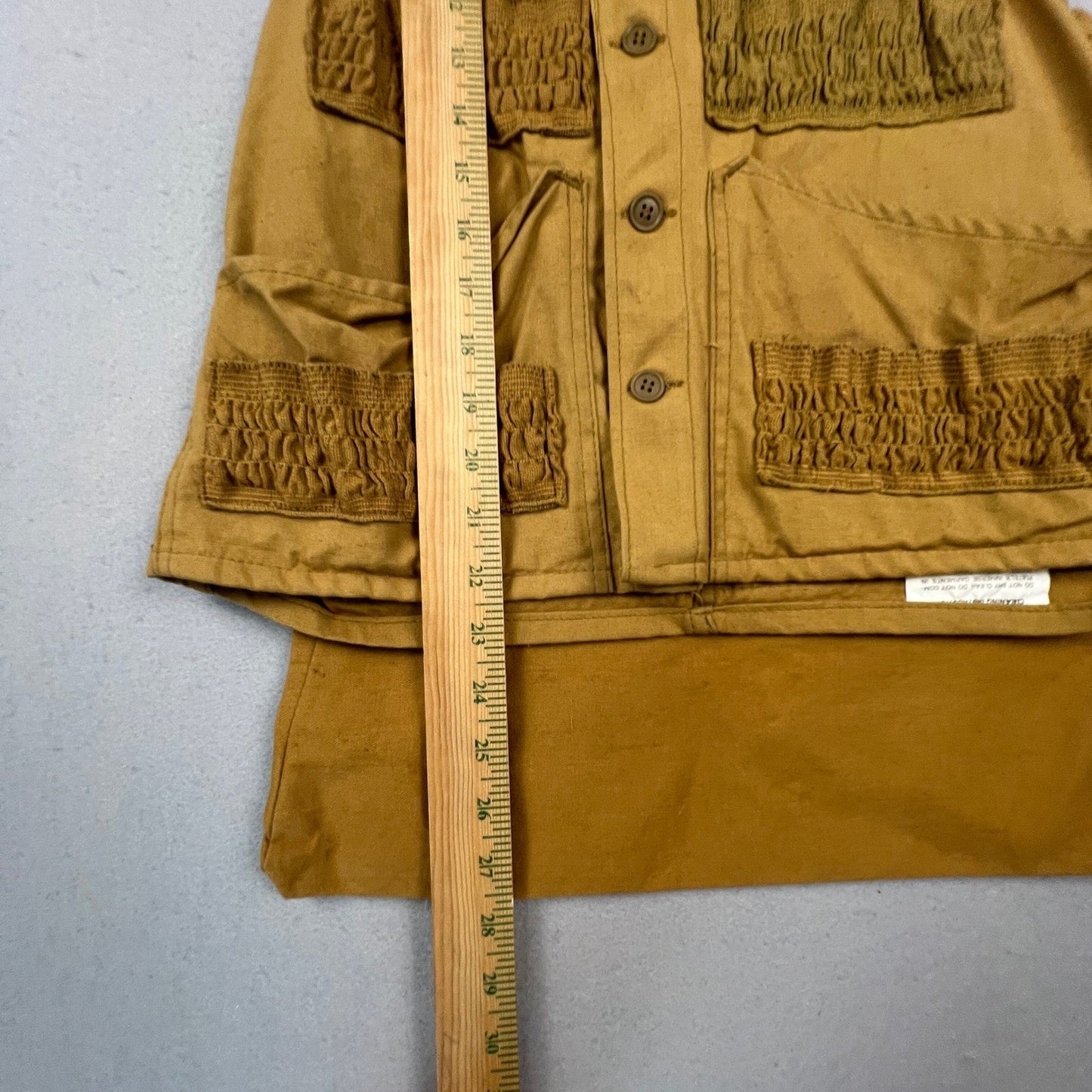 Trailblazer Winchester Hunting Vest Mens L Tan Canvas Minnesota Safety Vintage