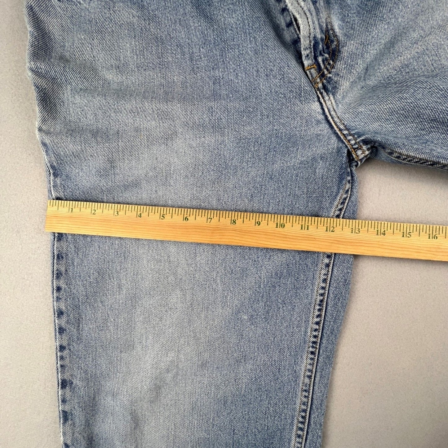 Levi's 560 Comfort Fit Jeans Mens 34x34 Light Wash Relaxed Tapered Denim Vintage