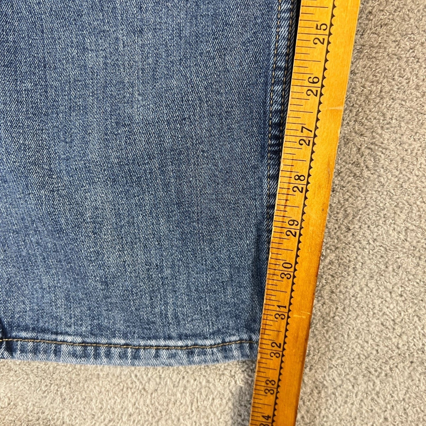 Levi's 505 Jeans Men's 40x32 Blue Denim Stretch Straight Leg