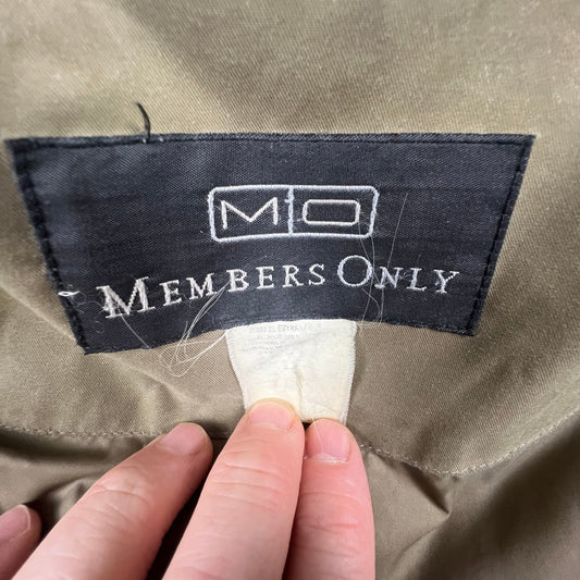 VTG Members Only Parka Jacket Mens XL Puffer Quilted Winter Utility Gorpcore