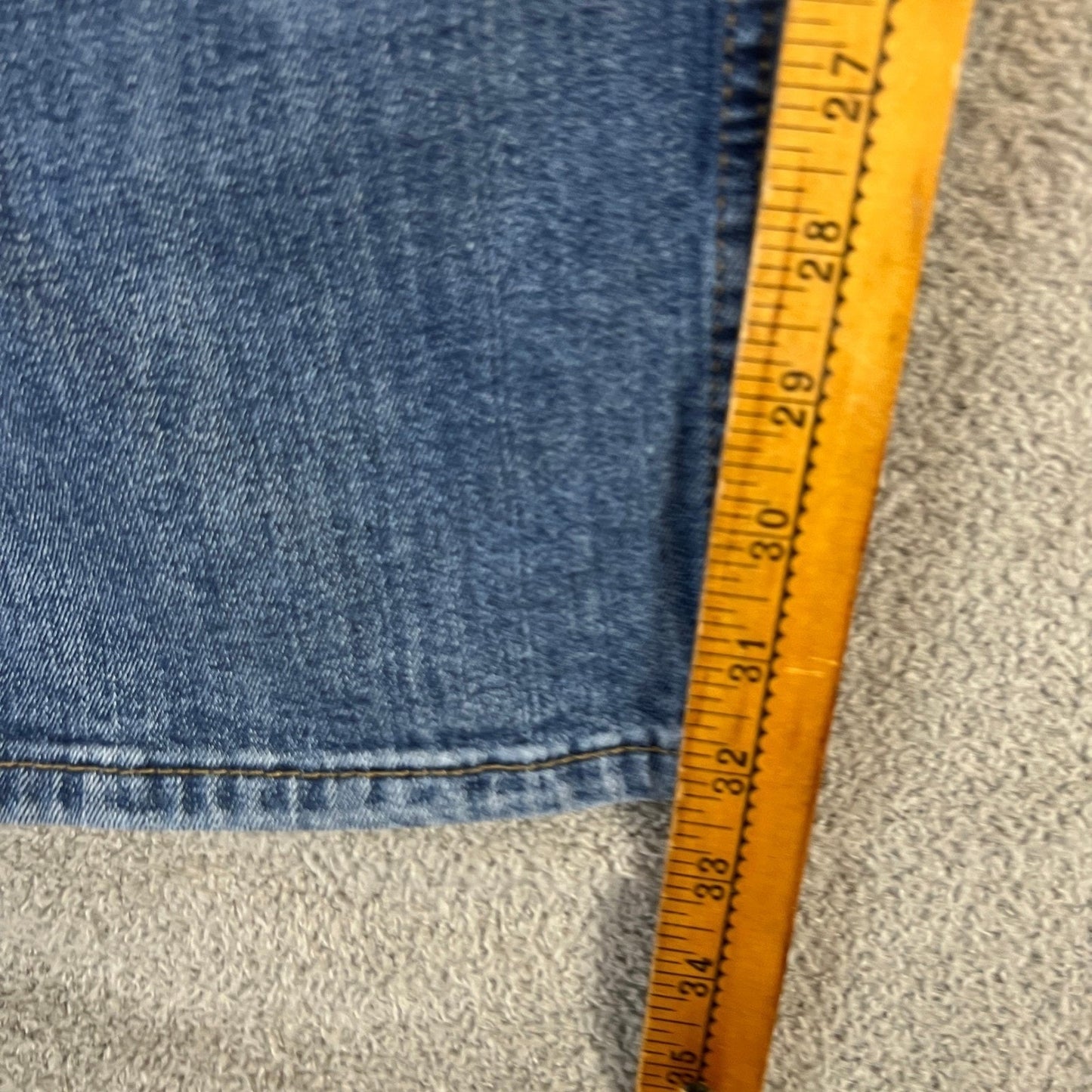 Levi's 505 Jeans Men's 40x32 Blue Denim Stretch Straight Leg