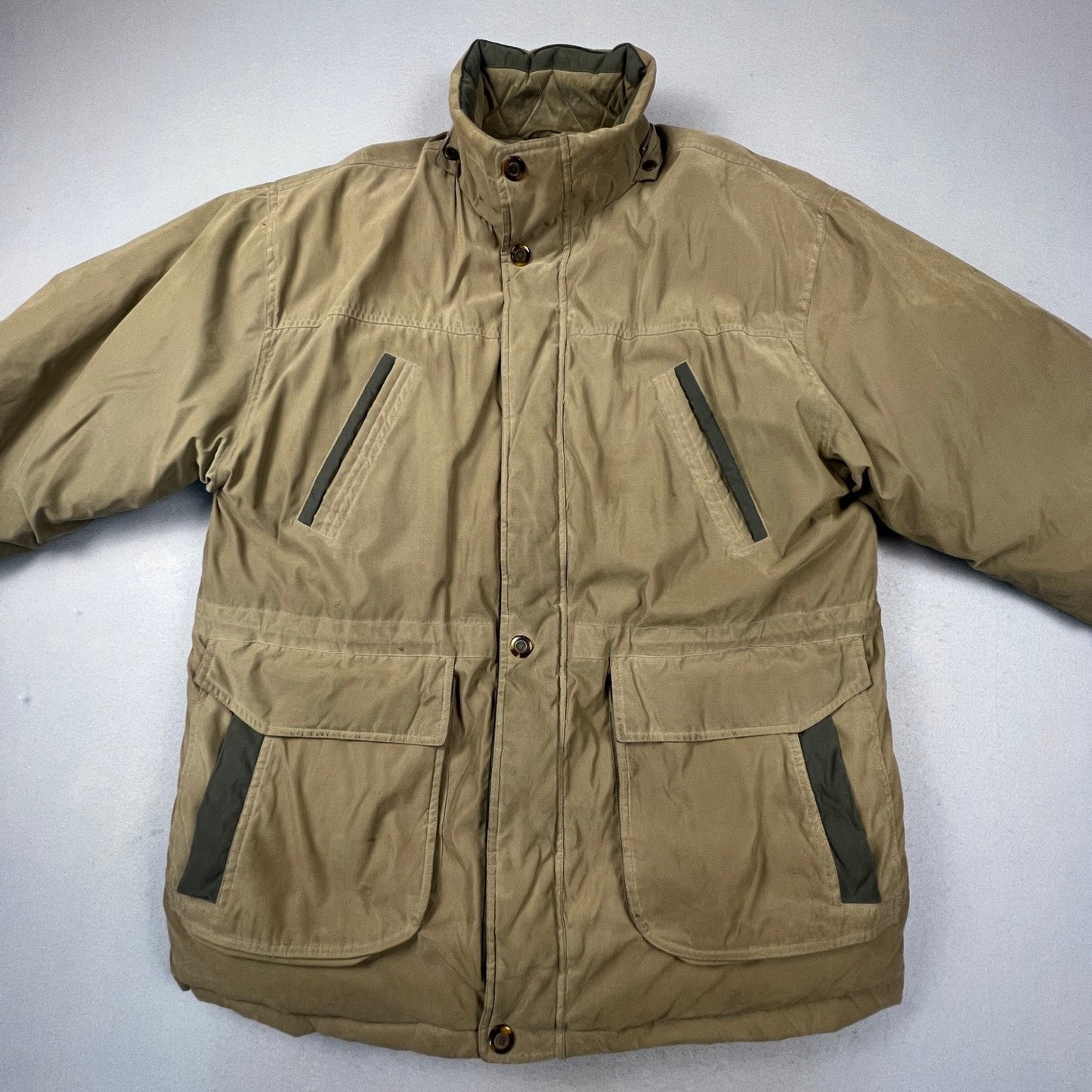 VTG Members Only Parka Jacket Mens XL Puffer Quilted Winter Utility Gorpcore