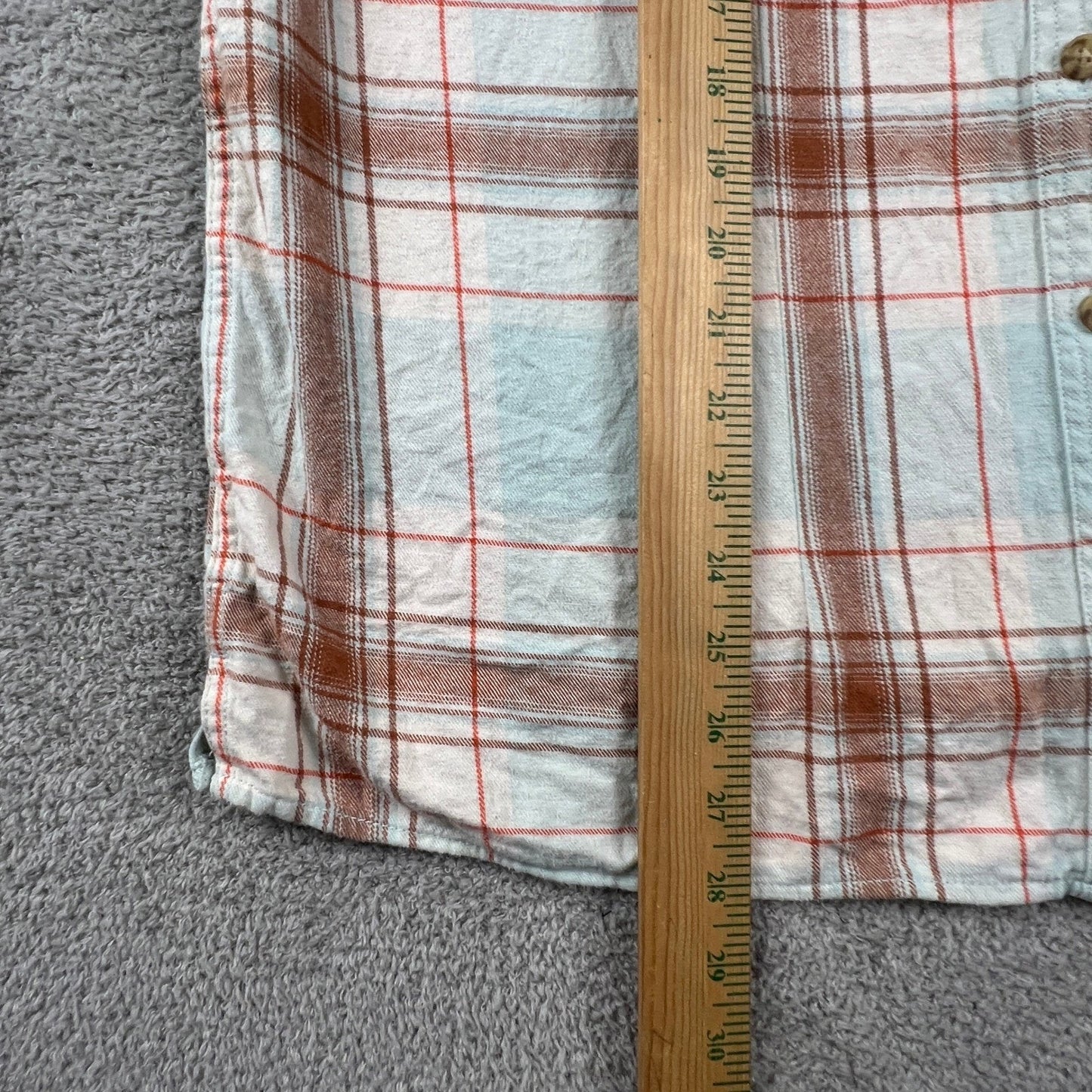 Duluth Trading Co Flannel Shirt Womens XL Lumberjack Grunge Free Swingin Outdoor