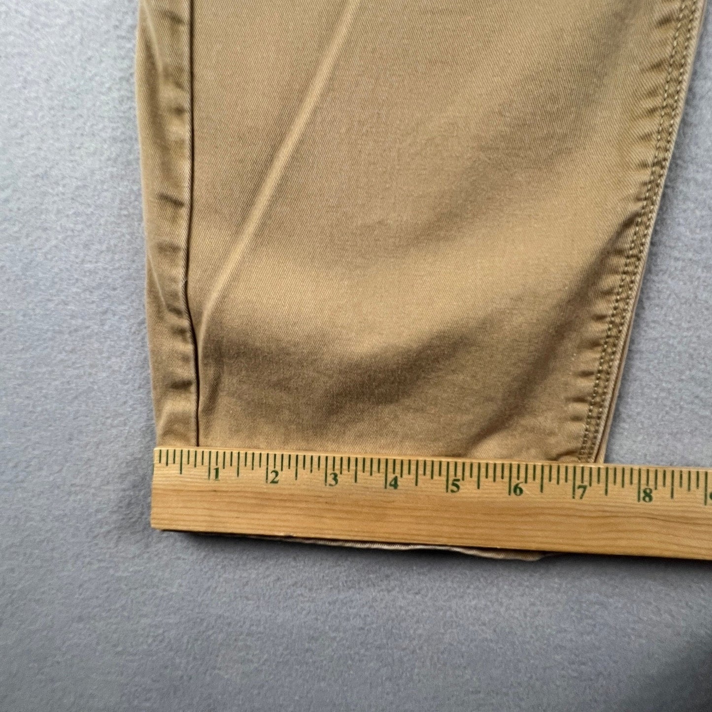 Denizen Levi's 288 Taper Fit Pants Mens 34x29 Tan Khaki Chino Casual Workwear