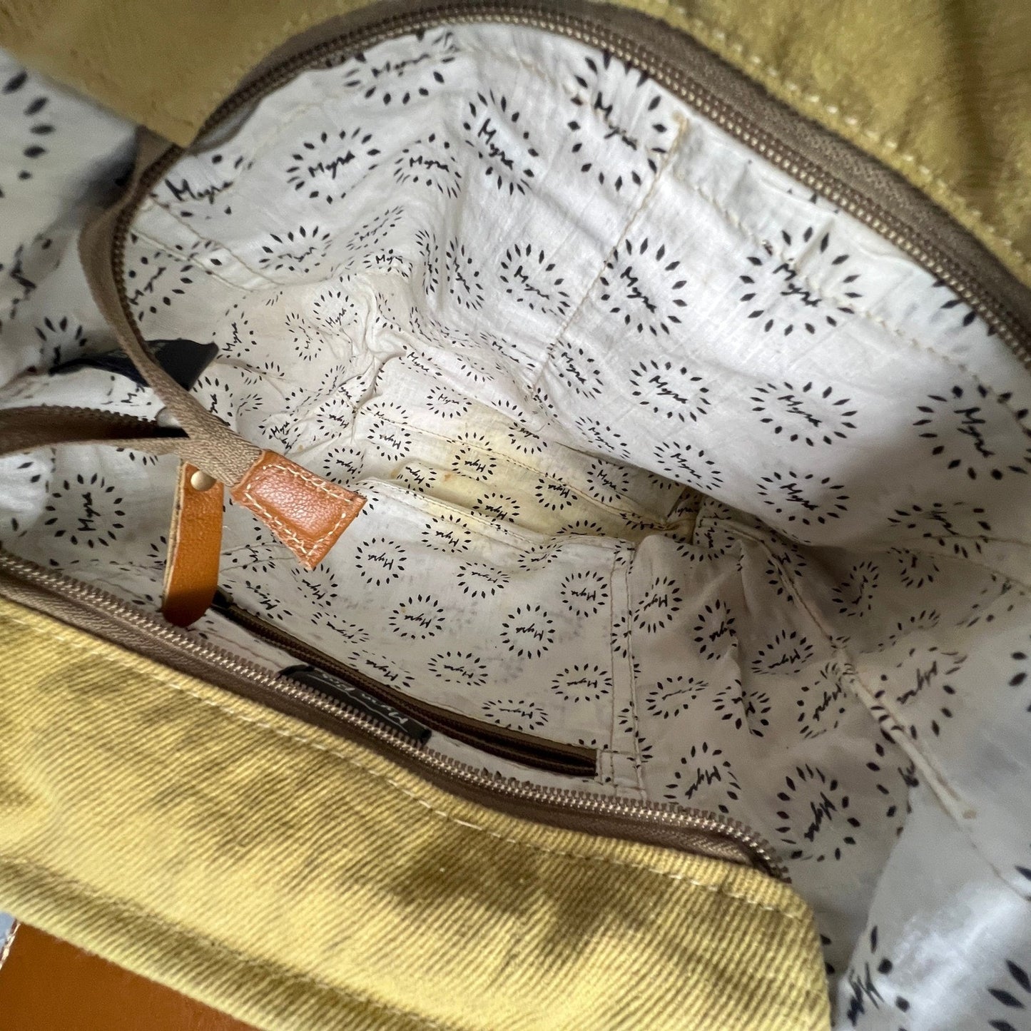 Myra Bag Western Crossbody Tooled Leather Canvas Aztec Boho Shoulder Bag