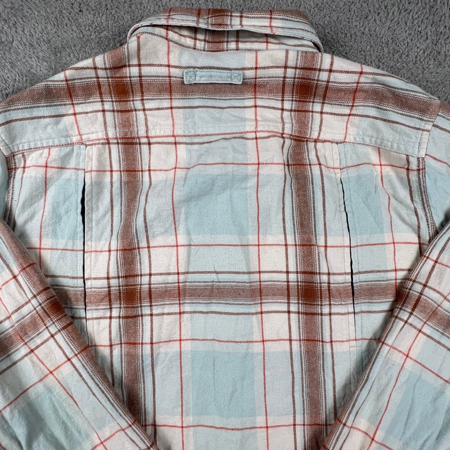 Duluth Trading Co Flannel Shirt Womens XL Lumberjack Grunge Free Swingin Outdoor