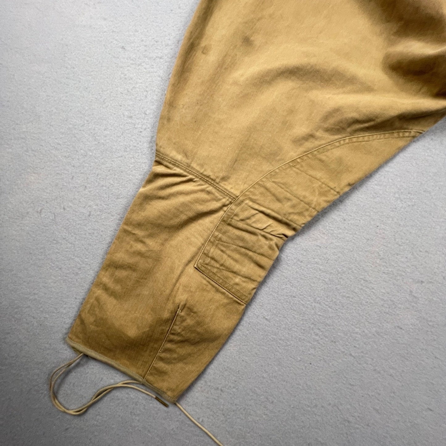 WWI Era US Army Style Khaki Riding Breeches Cavalry Jodhpurs VTG Military Pants