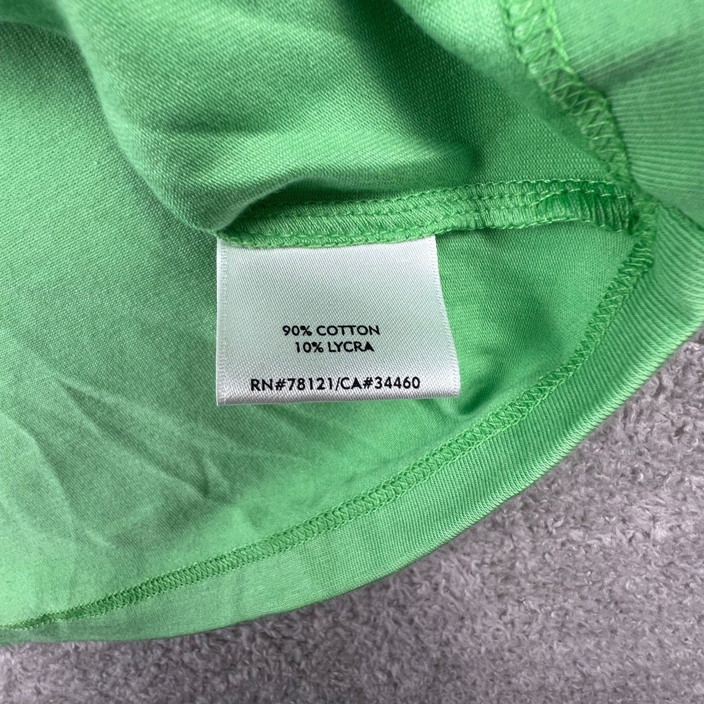 Eileen Fisher Tank Top Women 1X Green Excellent Cotton Lycra Scoop Neck