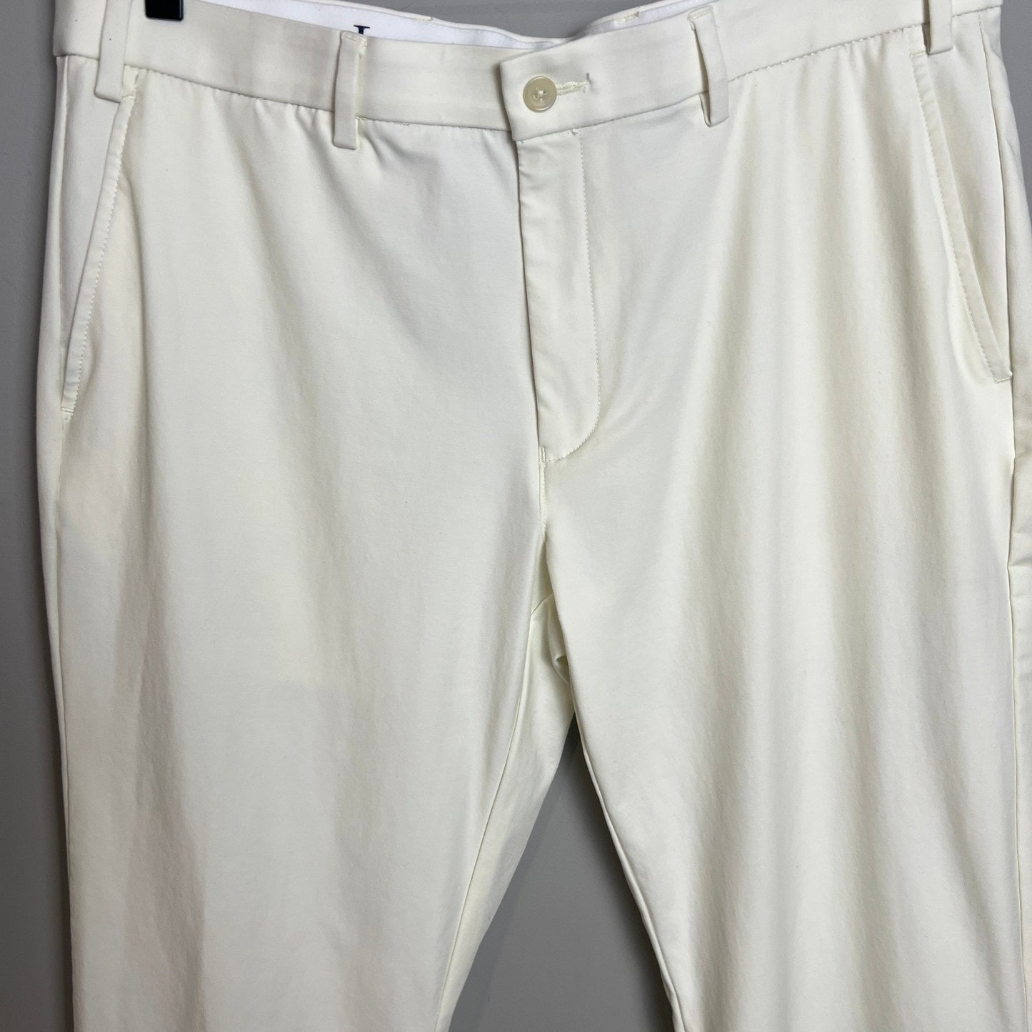 Lauren Ralph Lauren Pants Mens 36 X 30 Chinos Cream Ivory Cotton Blend Classy