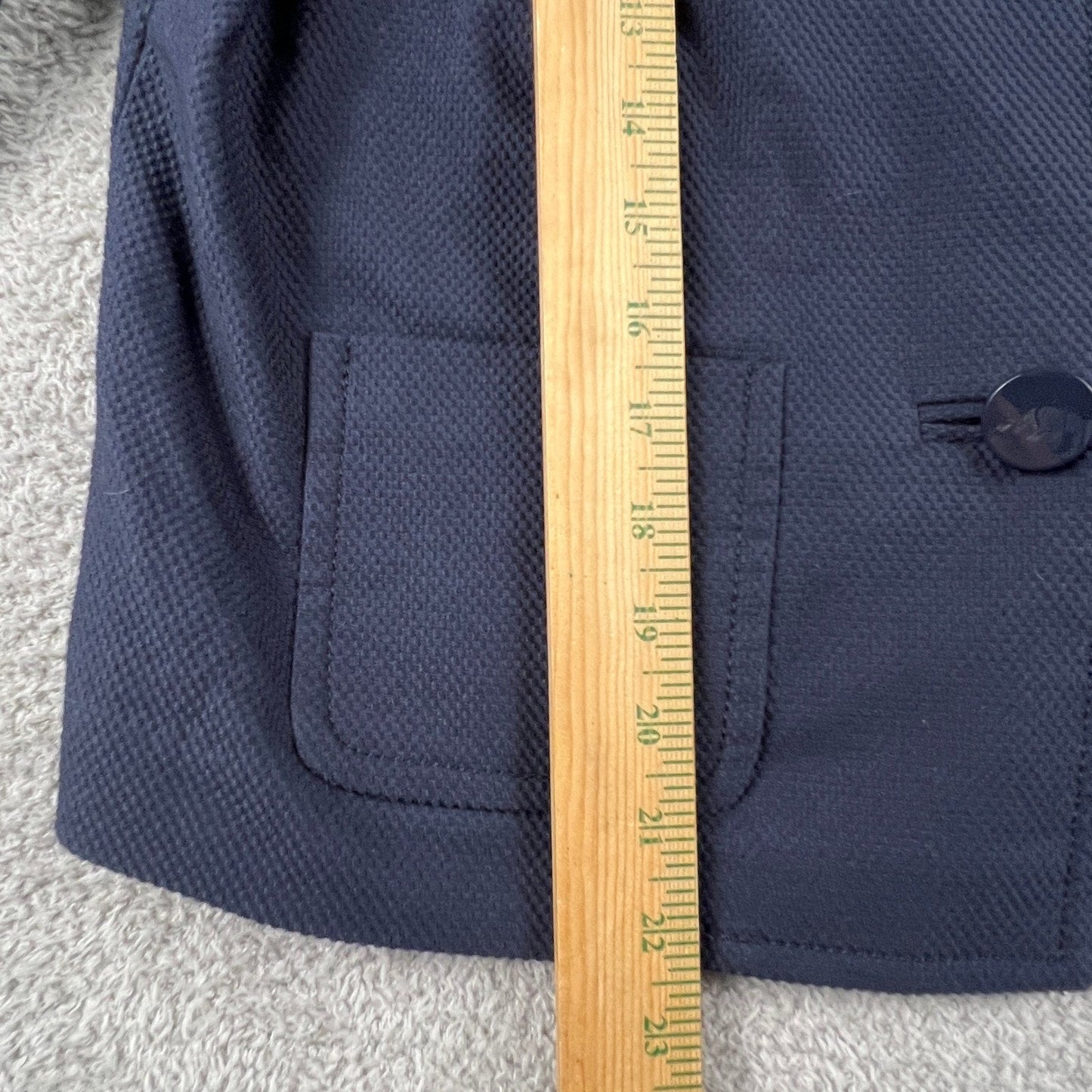 Brooks Brothers Cotton Jacket 12 Honeycomb Piqué Career Classic Chic Preppy