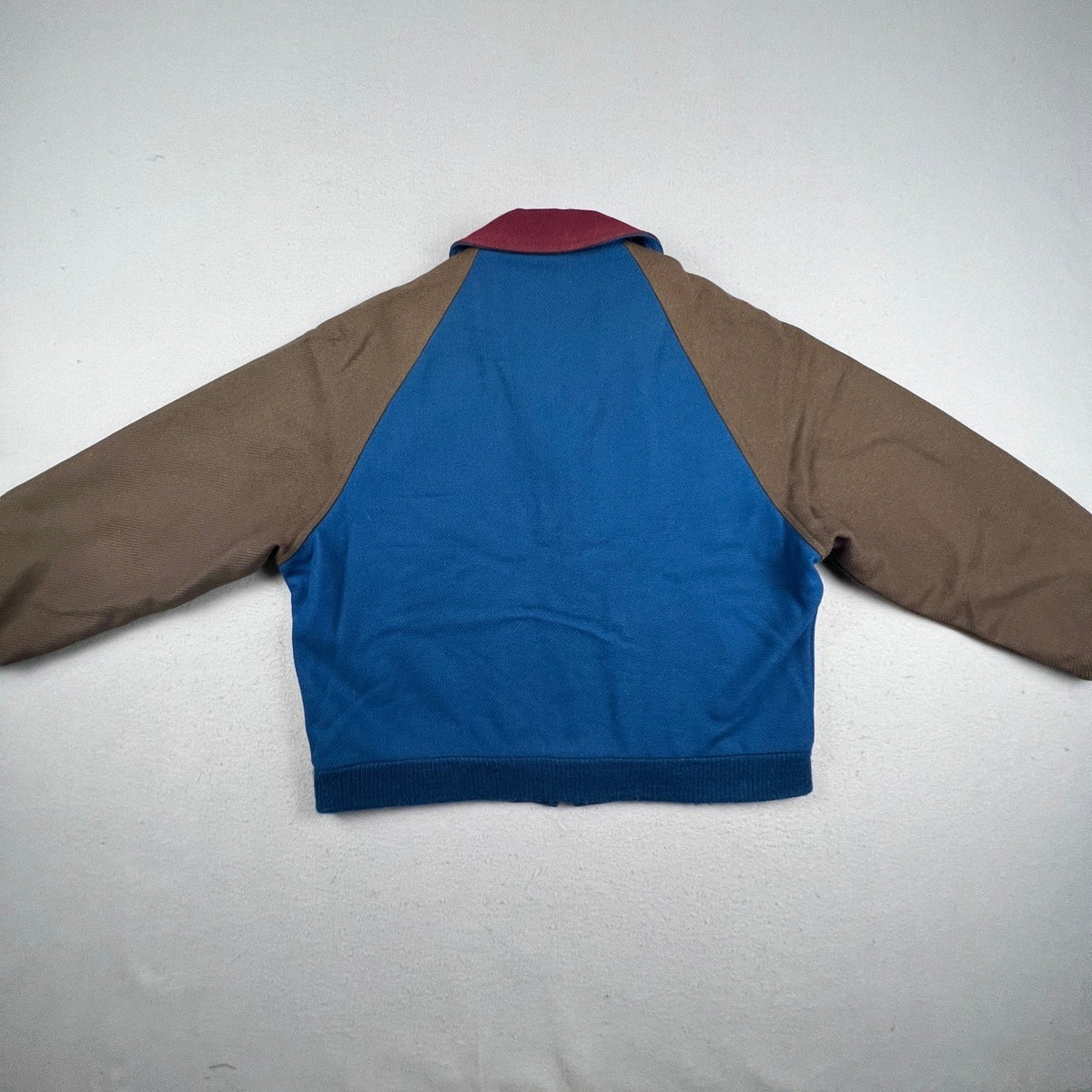 Vintage Pendleton Lobo Wool Bomber Jacket Mens XL Blue Brown Vintage Thinsulate