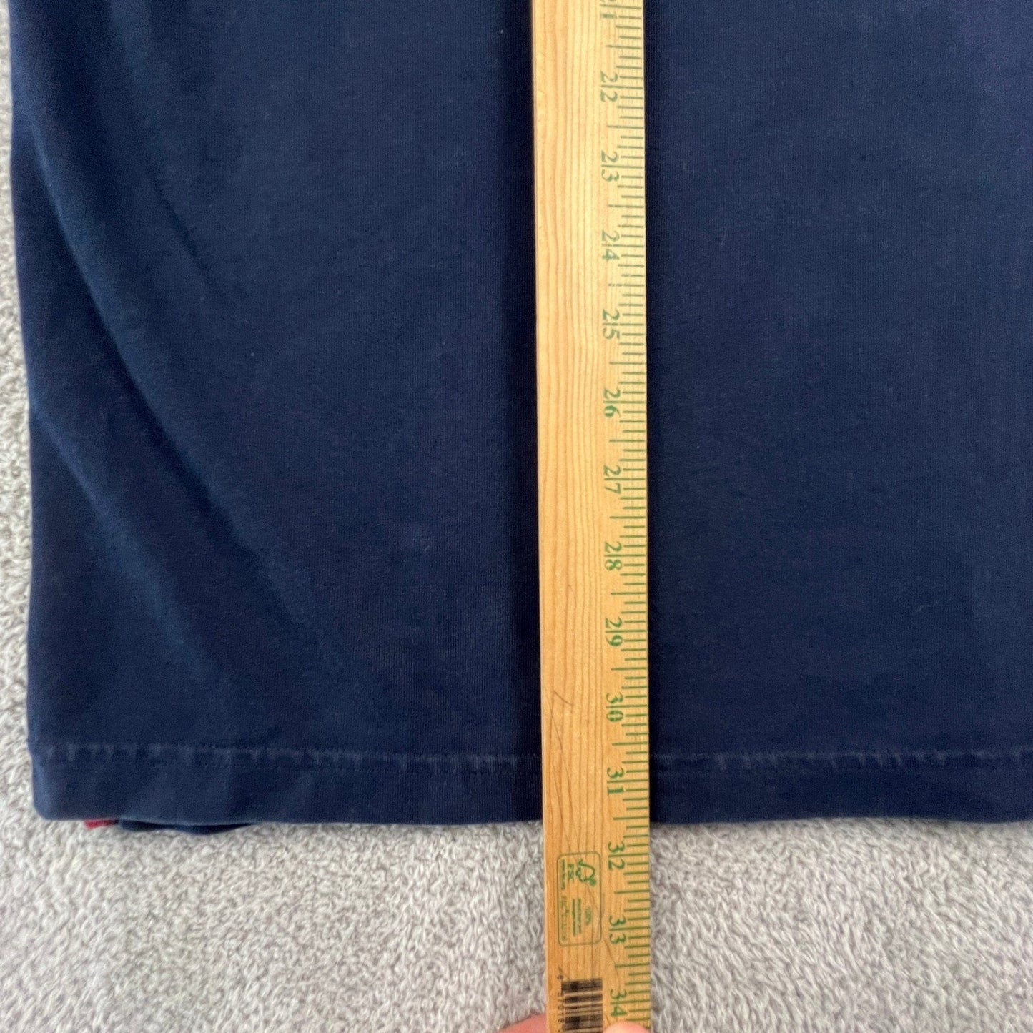 Nautica Long Sleeve Rugby Shirt Mens XXL Blue Sail Colorblock Navy Blue Red Y2K