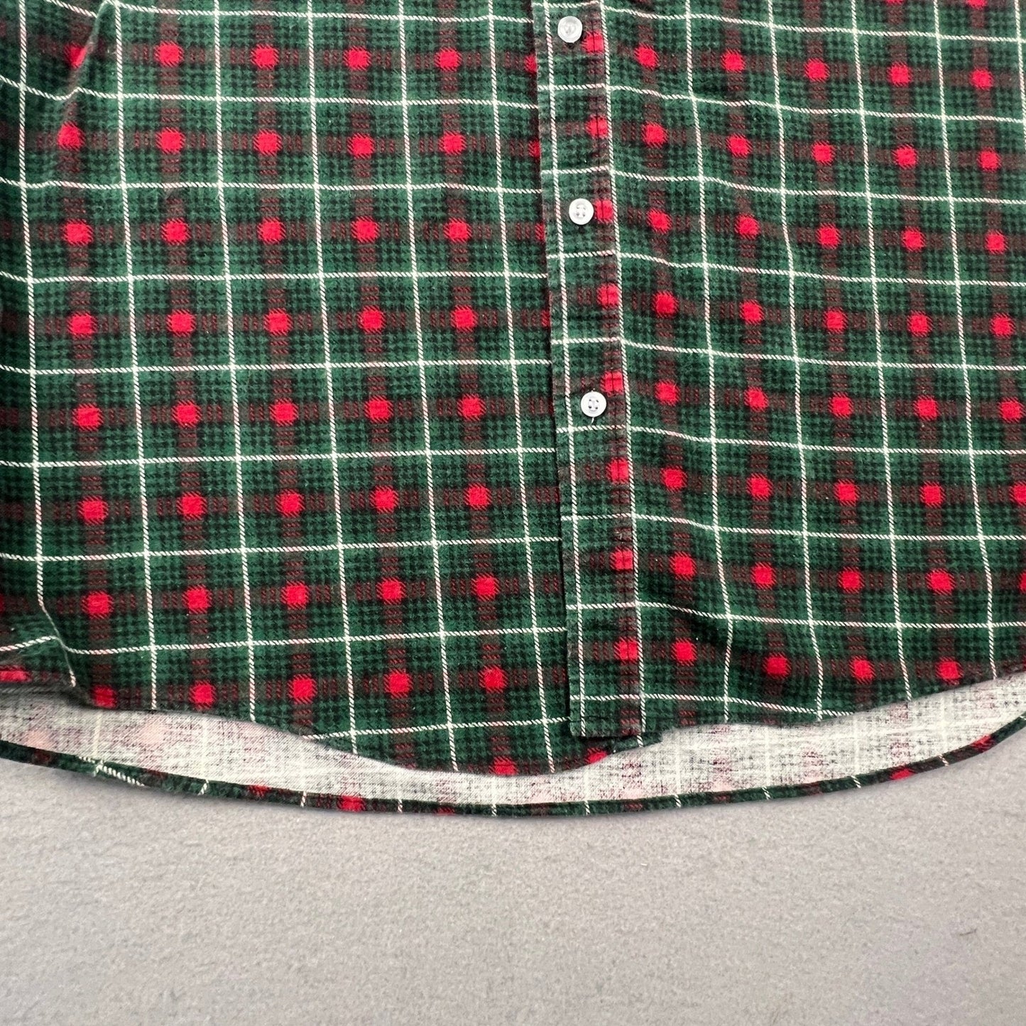 Ozark Trail Flannel Shirt Mens L Plaid Long Sleeve Outdoor Casual Printed