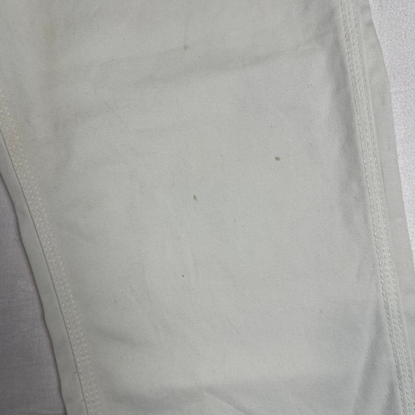 Carpenter Jeans Men's 36x30 White Craftsman Pants Utility Workwear Artist rRver