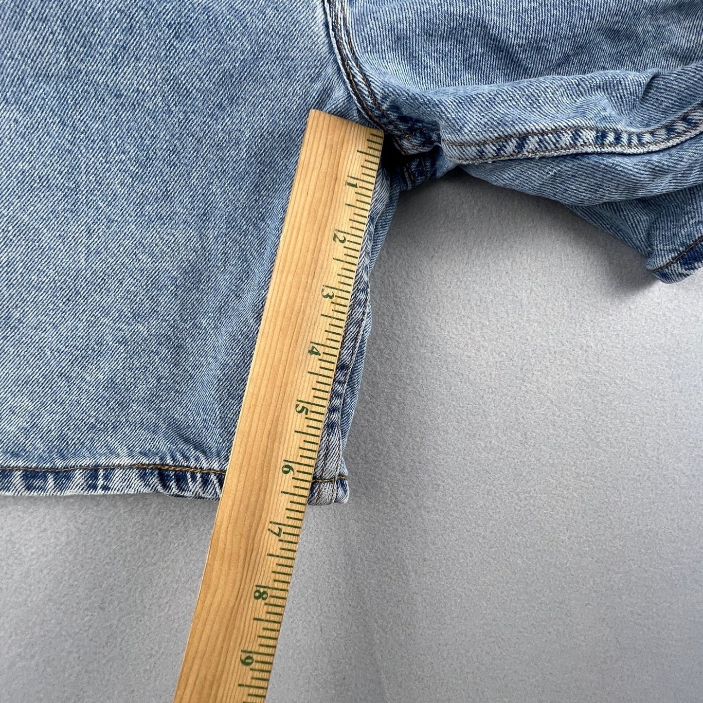 Levi's 951 Denim Shorts Womens 14 Relaxed Orange Tab Vintage 90s Mom Streetwear